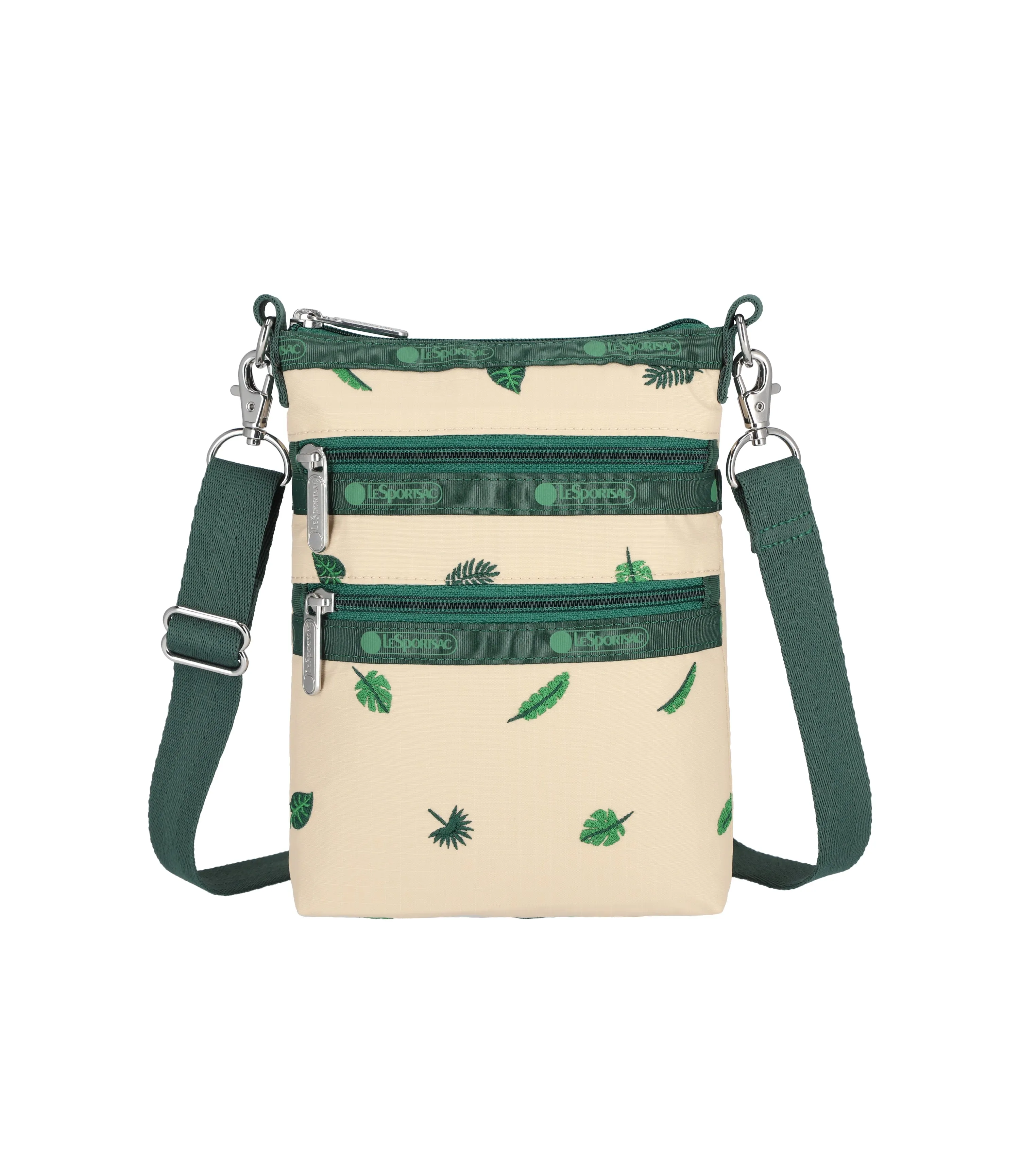 3-Zip Crossbody