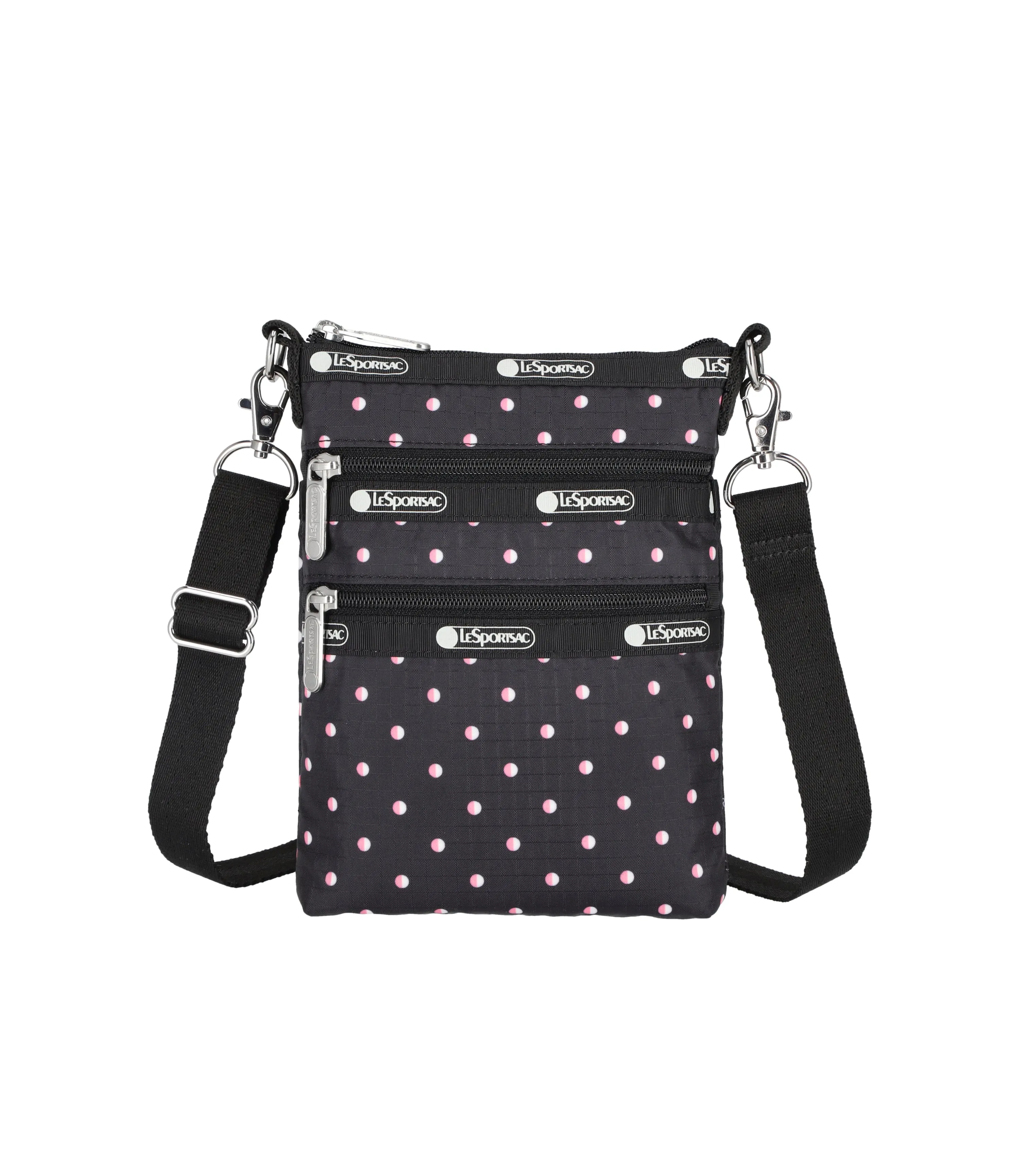 3-Zip Crossbody
