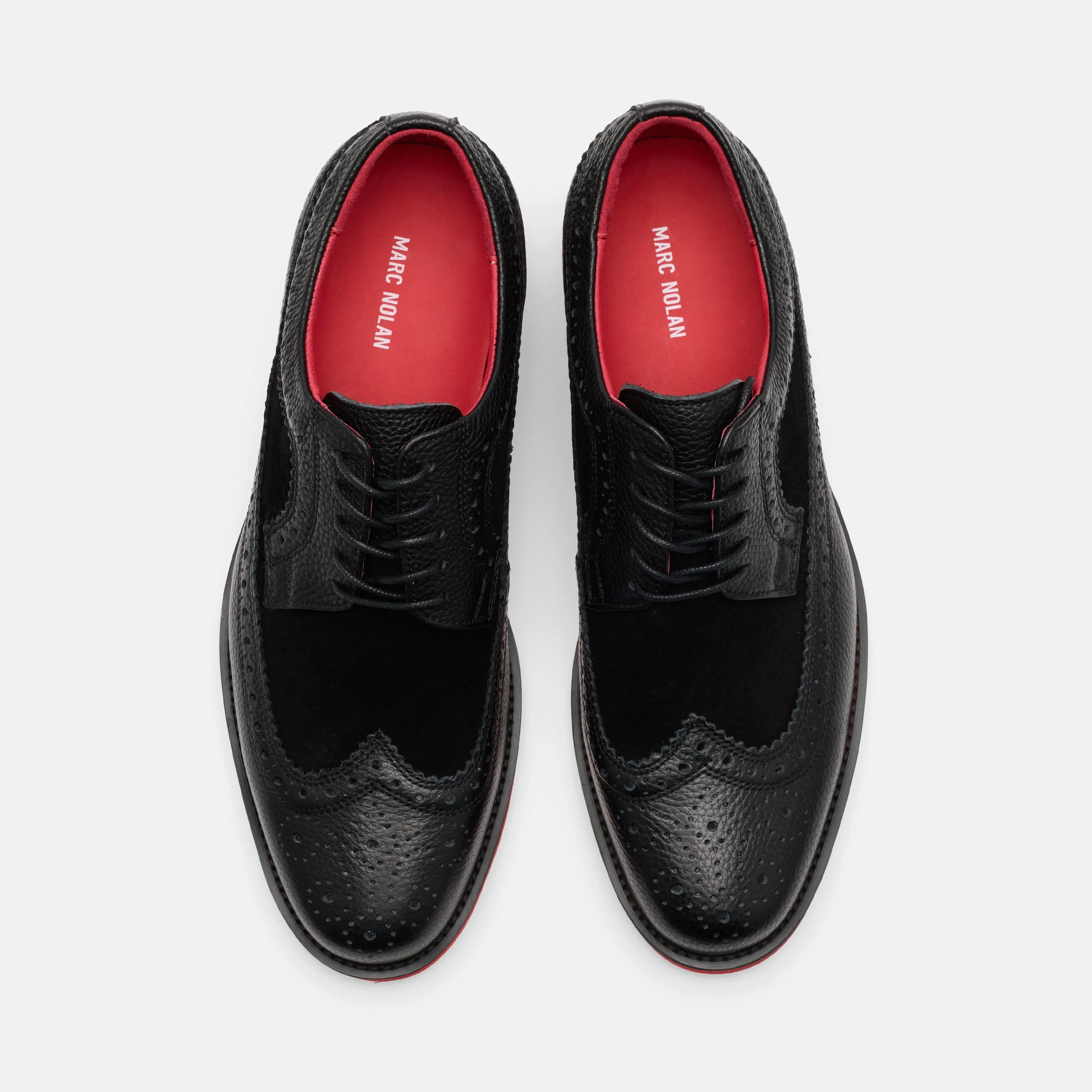 Alexander Black Leather Longwing Sneakers