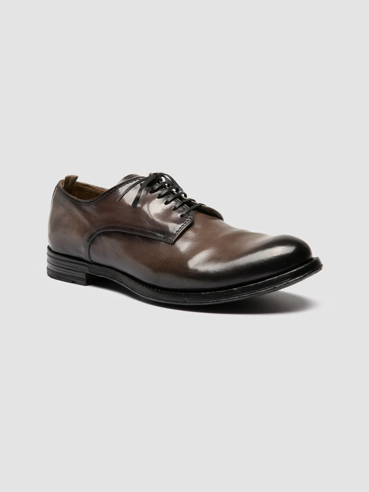 ANATOMIA 012 - Grey Leather Derby Shoes