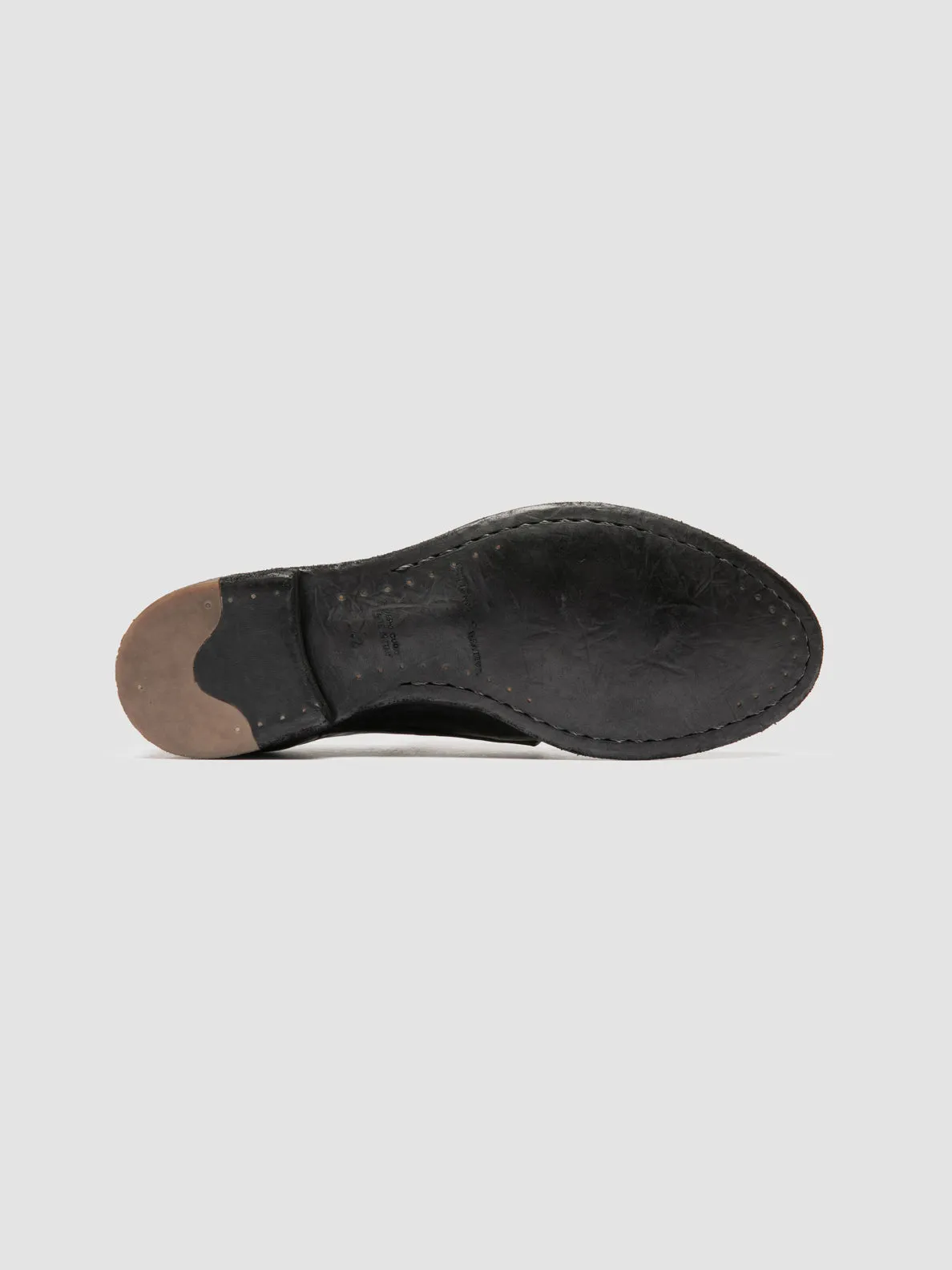 ARCHIVE 515 - Black Leather Derby Shoes