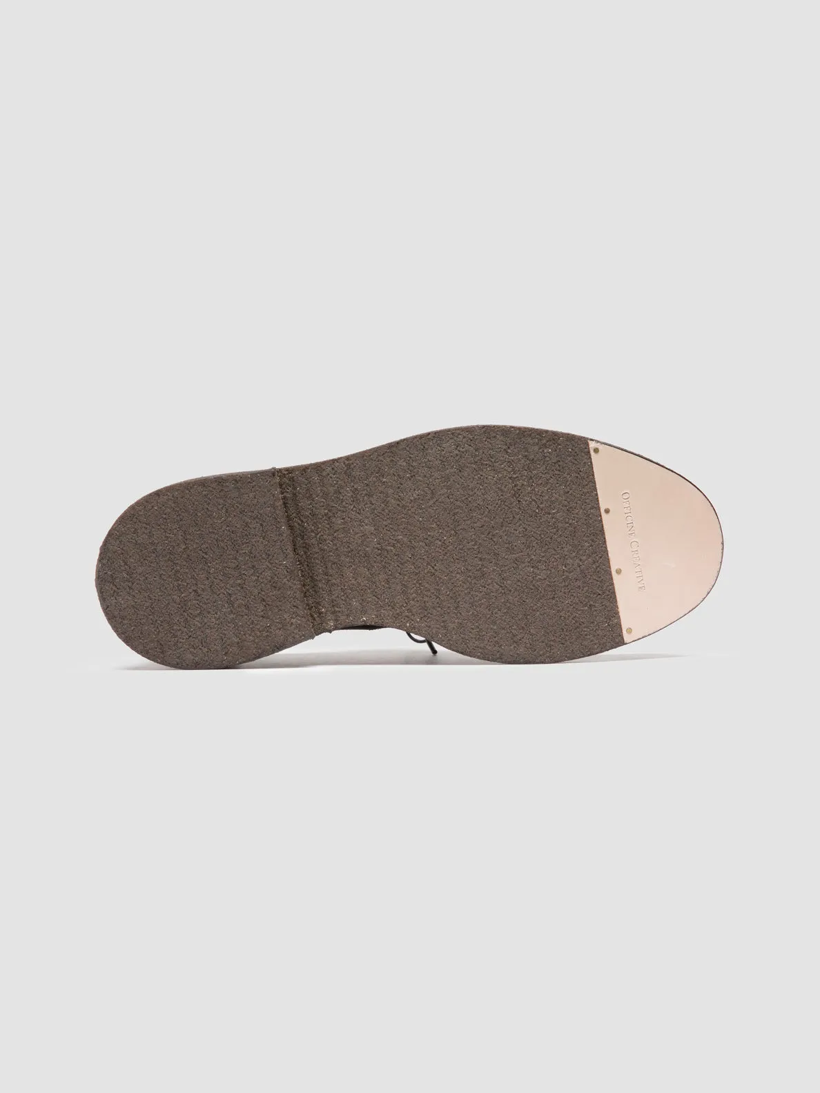 ASTON CREPE 003 - Brown Suede Derby Shoes