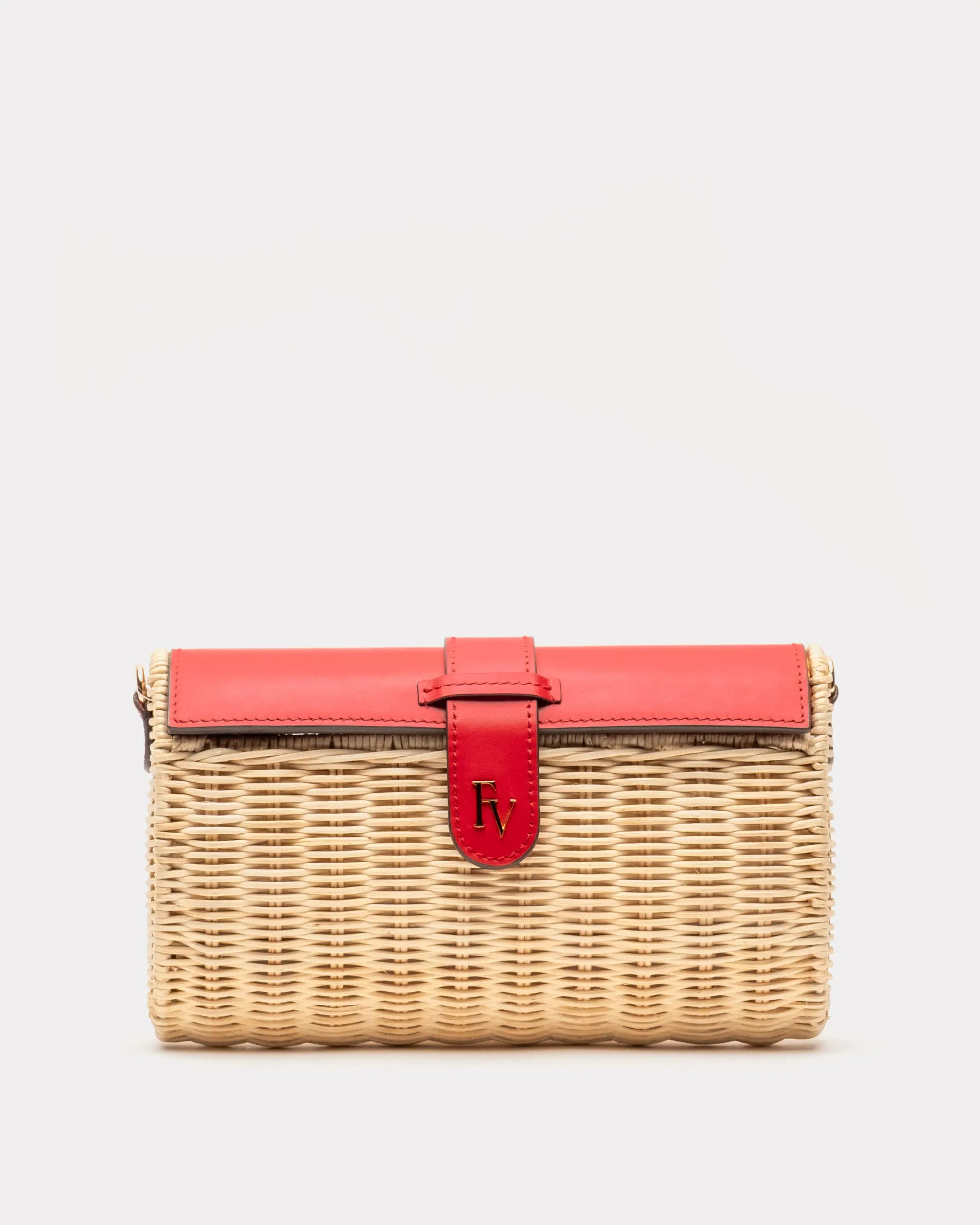 Betsy Crossbody Clutch - Red