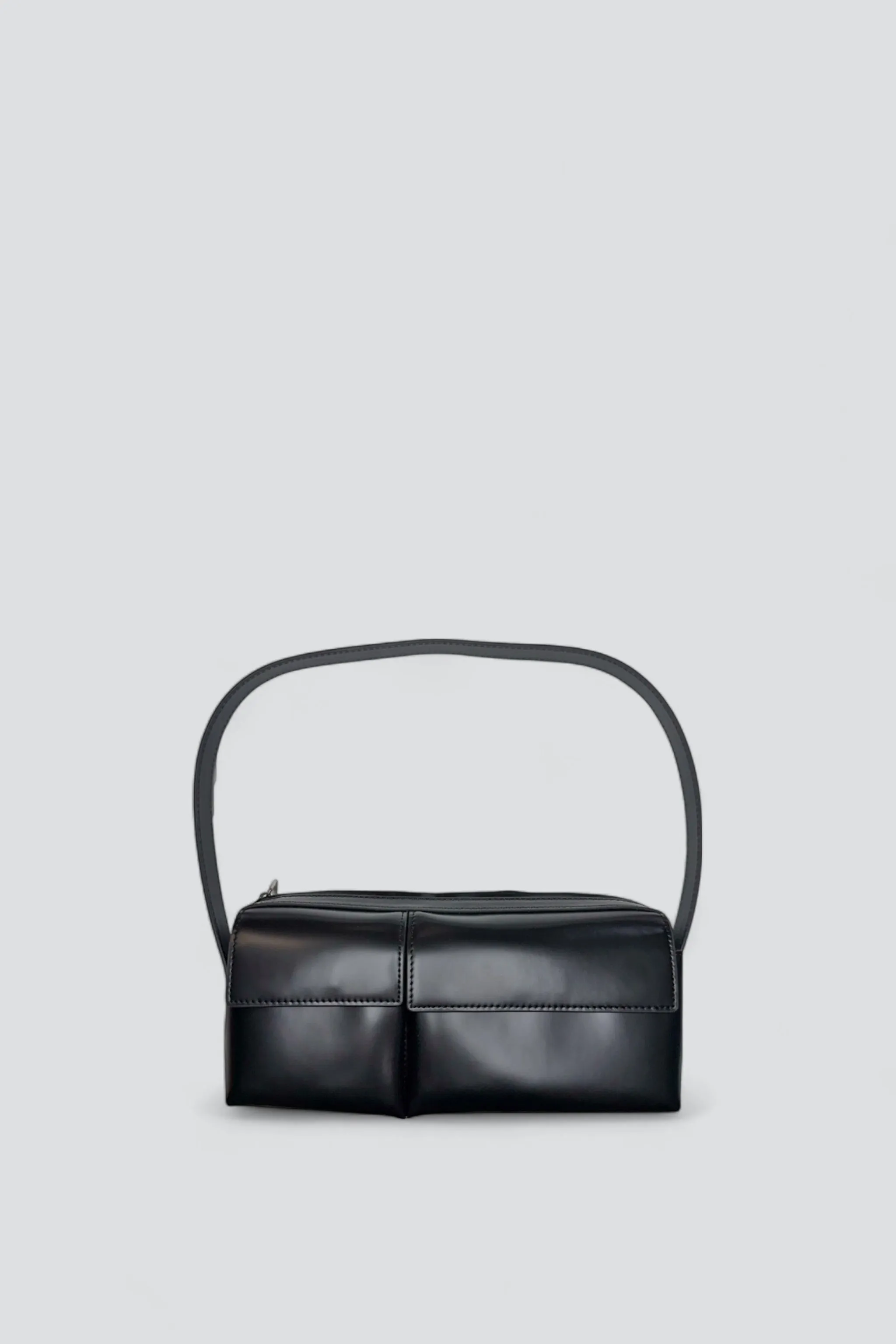 Black 90s Utility Shoulder Bag