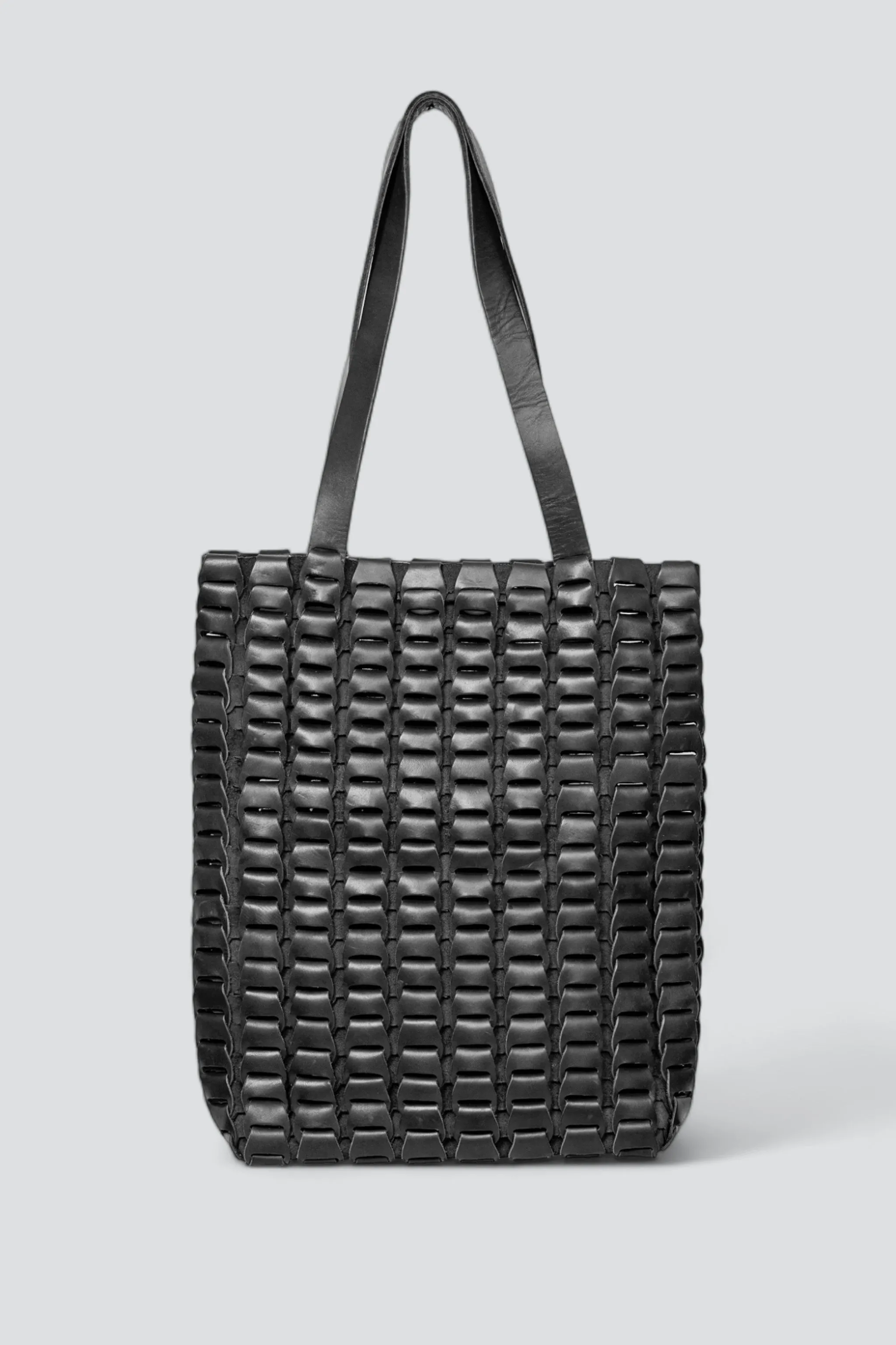 Black Basket Bag Tote