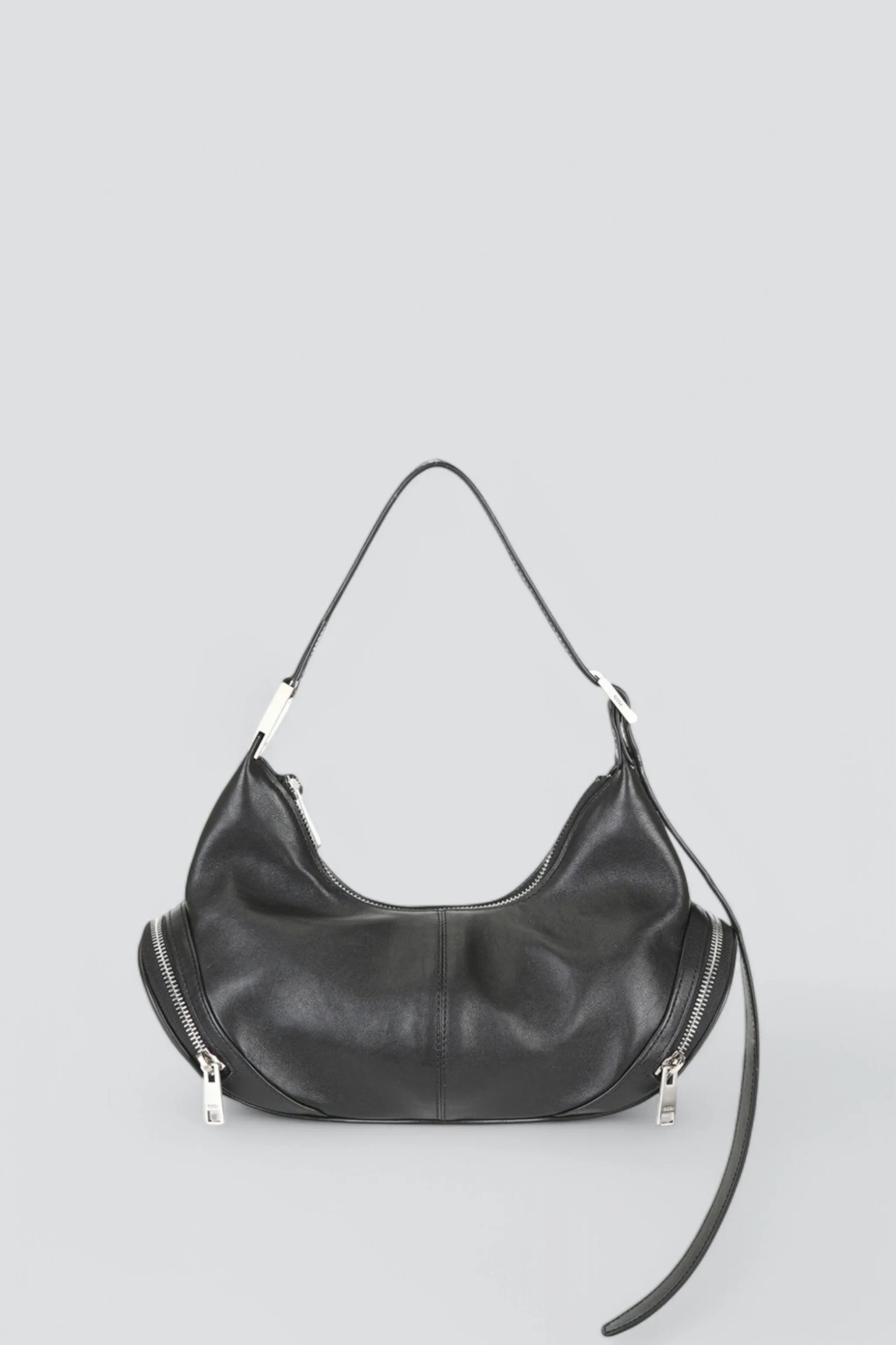 Black Cargo Hobo Bag