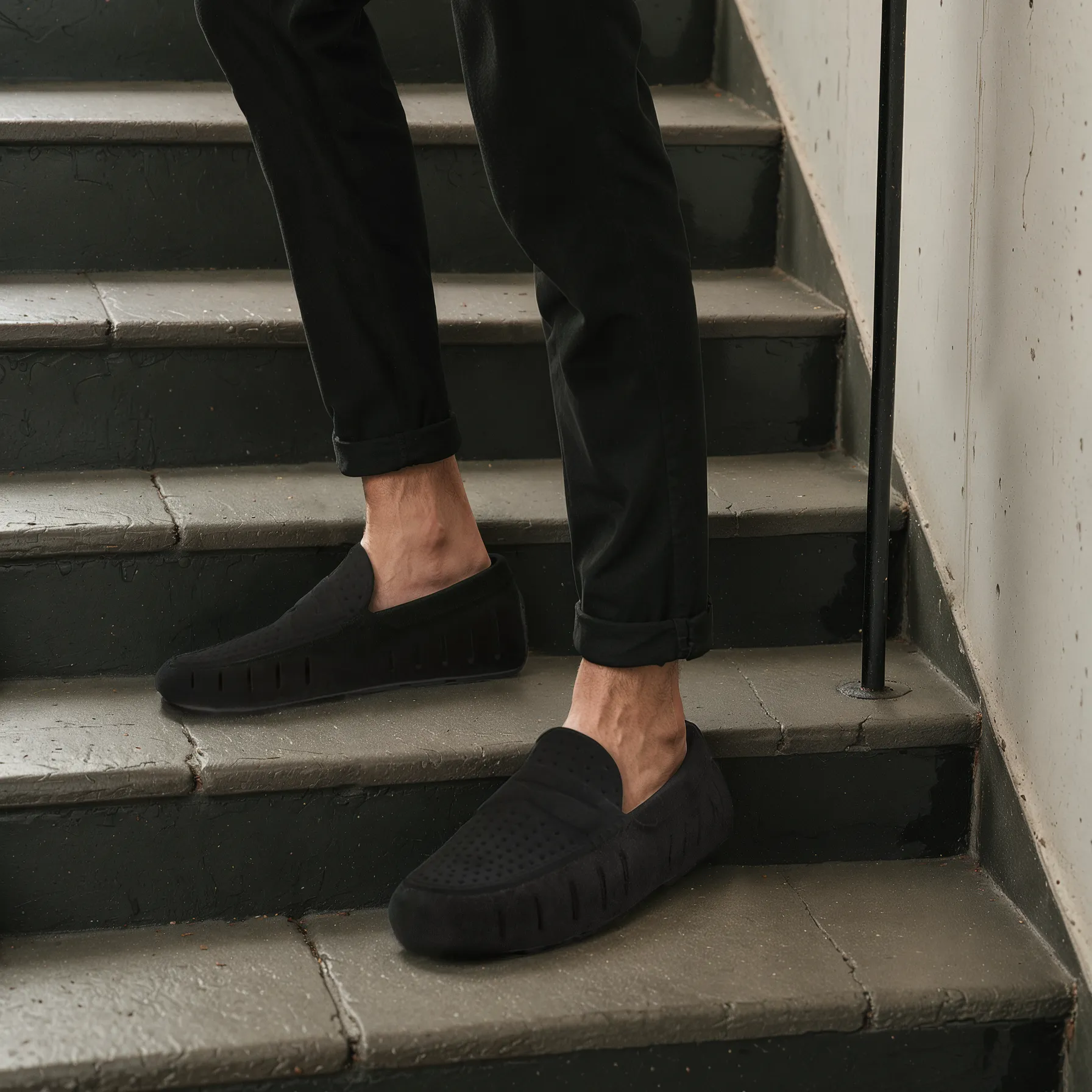 BLACK VEGAN SUEDE COUNTRY CLUB 3.0