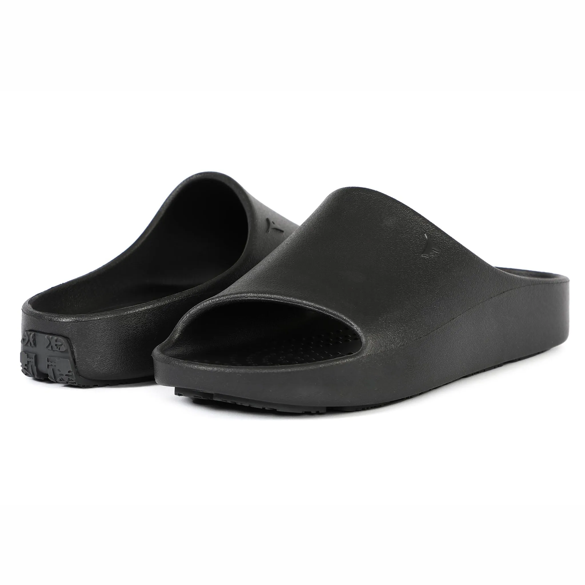 BLACK/BLACK LANE-4 WOMENS SLIDE