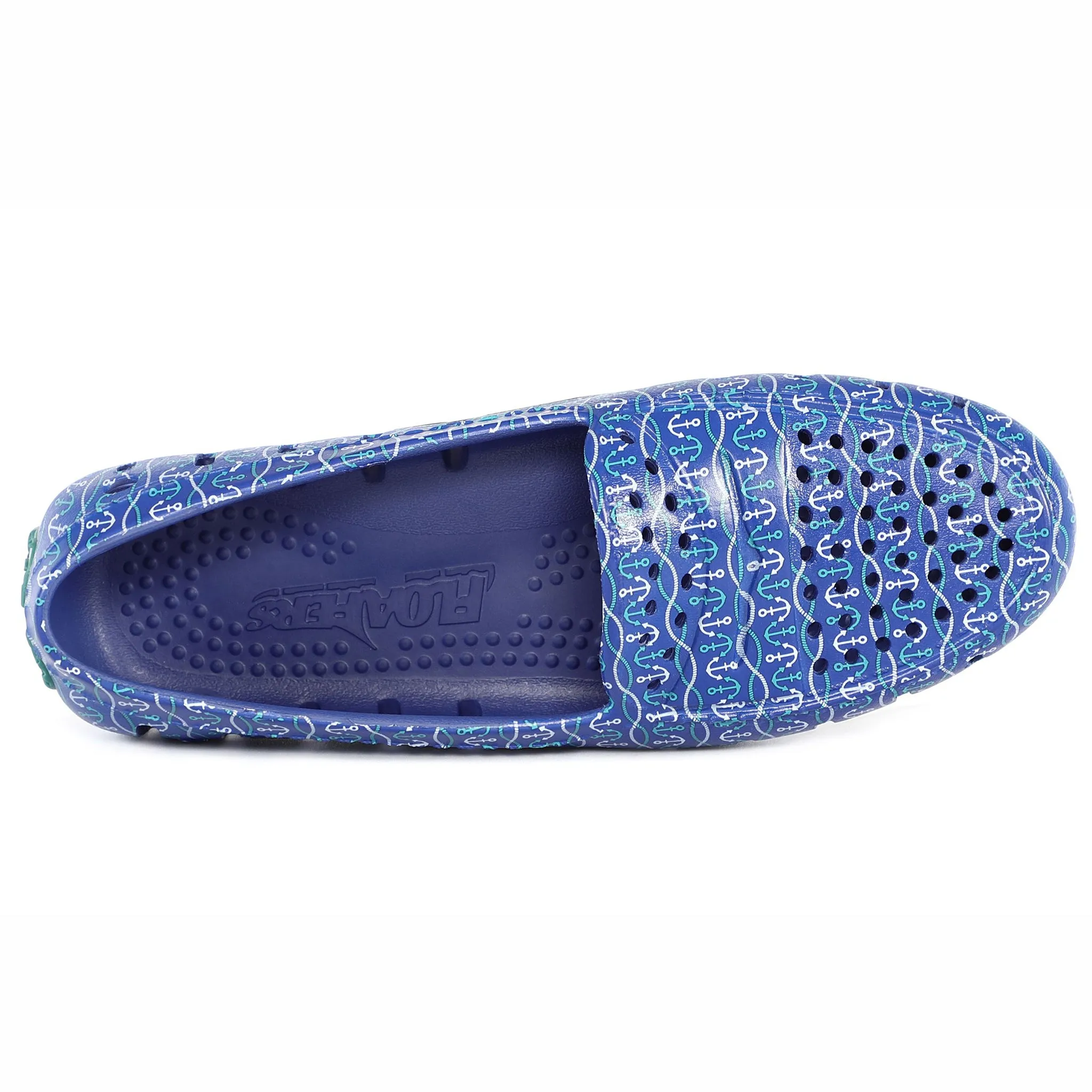 BLUE NAUTICAL ANCHOR/TEAL POSH 4P - FINAL SALE
