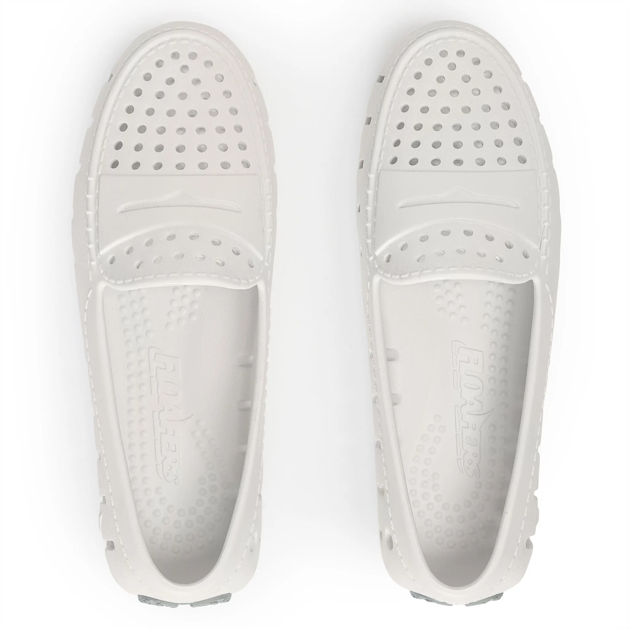 BRIGHT WHITE/HARBOR MIST GRAY POSH 2.0
