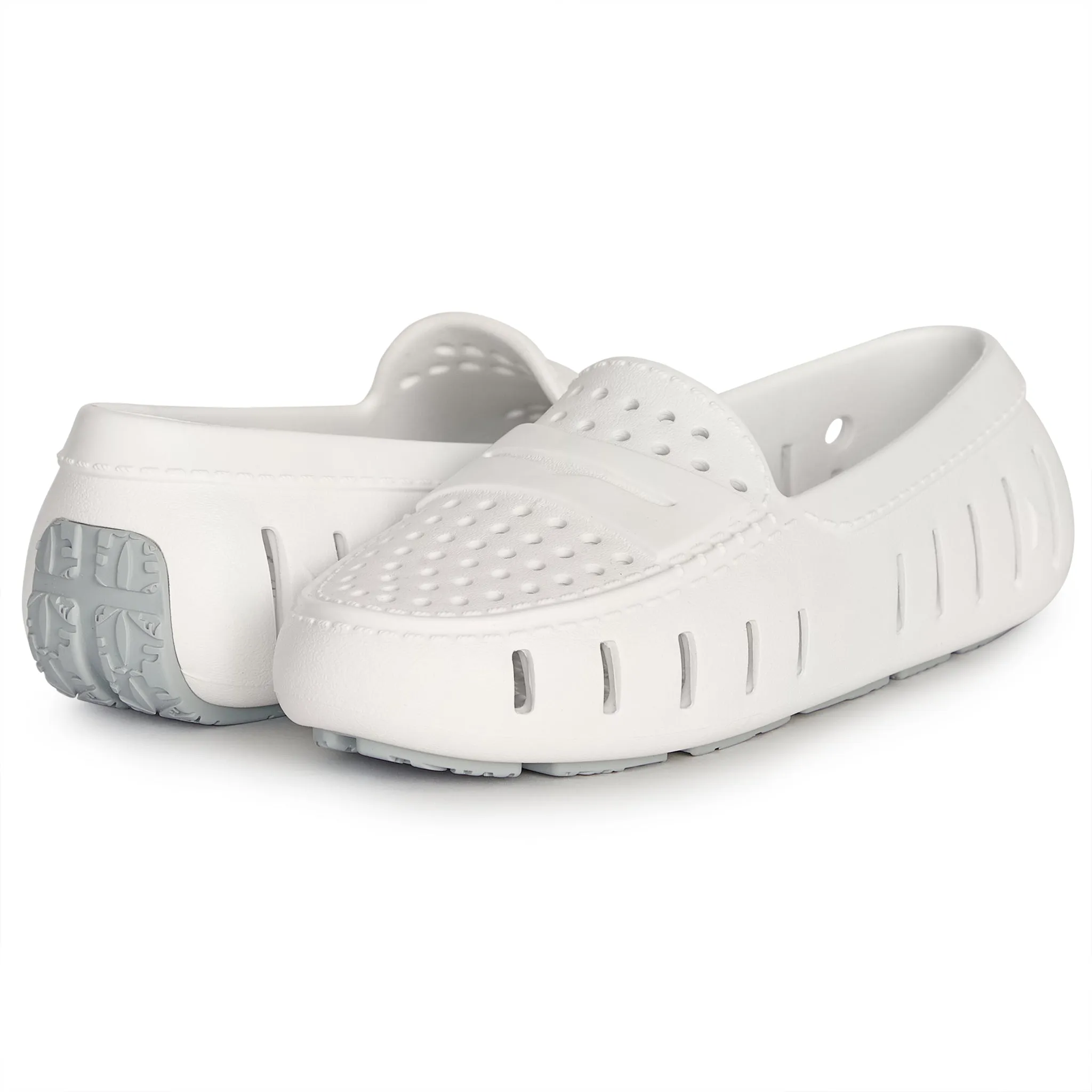 BRIGHT WHITE/HARBOR MIST GRAY POSH 2.0