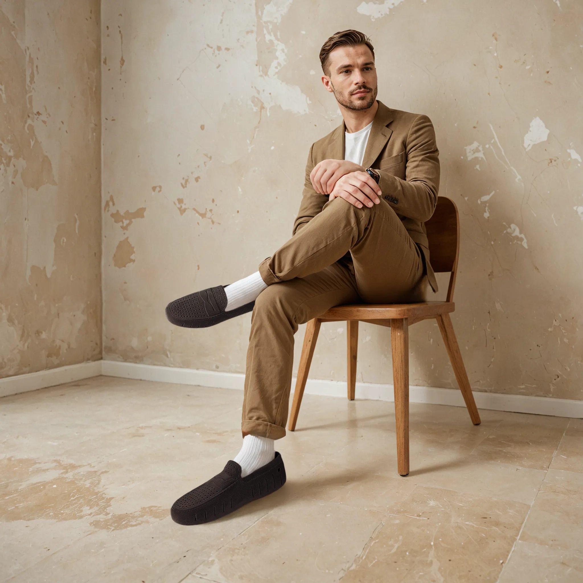 BROWN VEGAN SUEDE COUNTRY CLUB 3.0