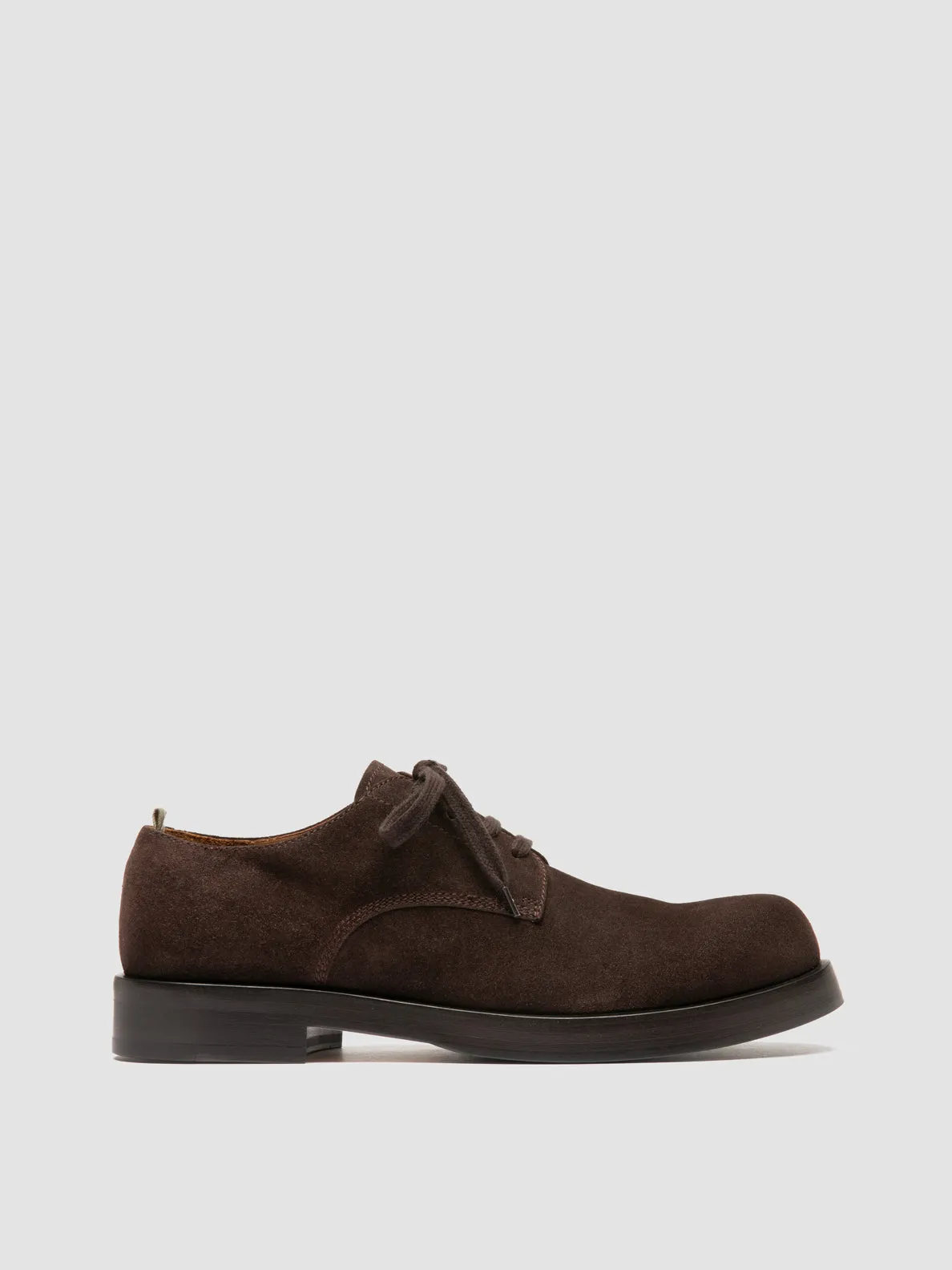 BULLA 001 - Brown Suede Derby Shoes