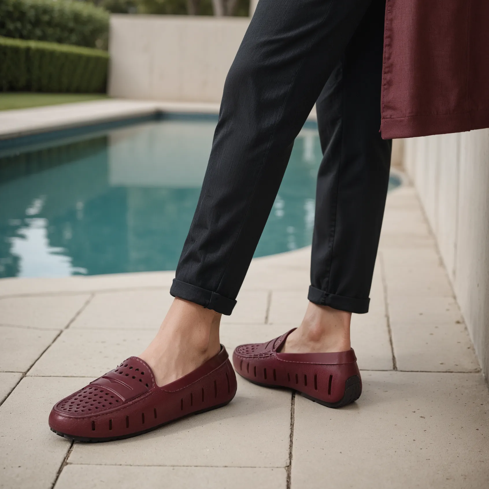 BURGUNDY/ASPHALT POSH 3.0