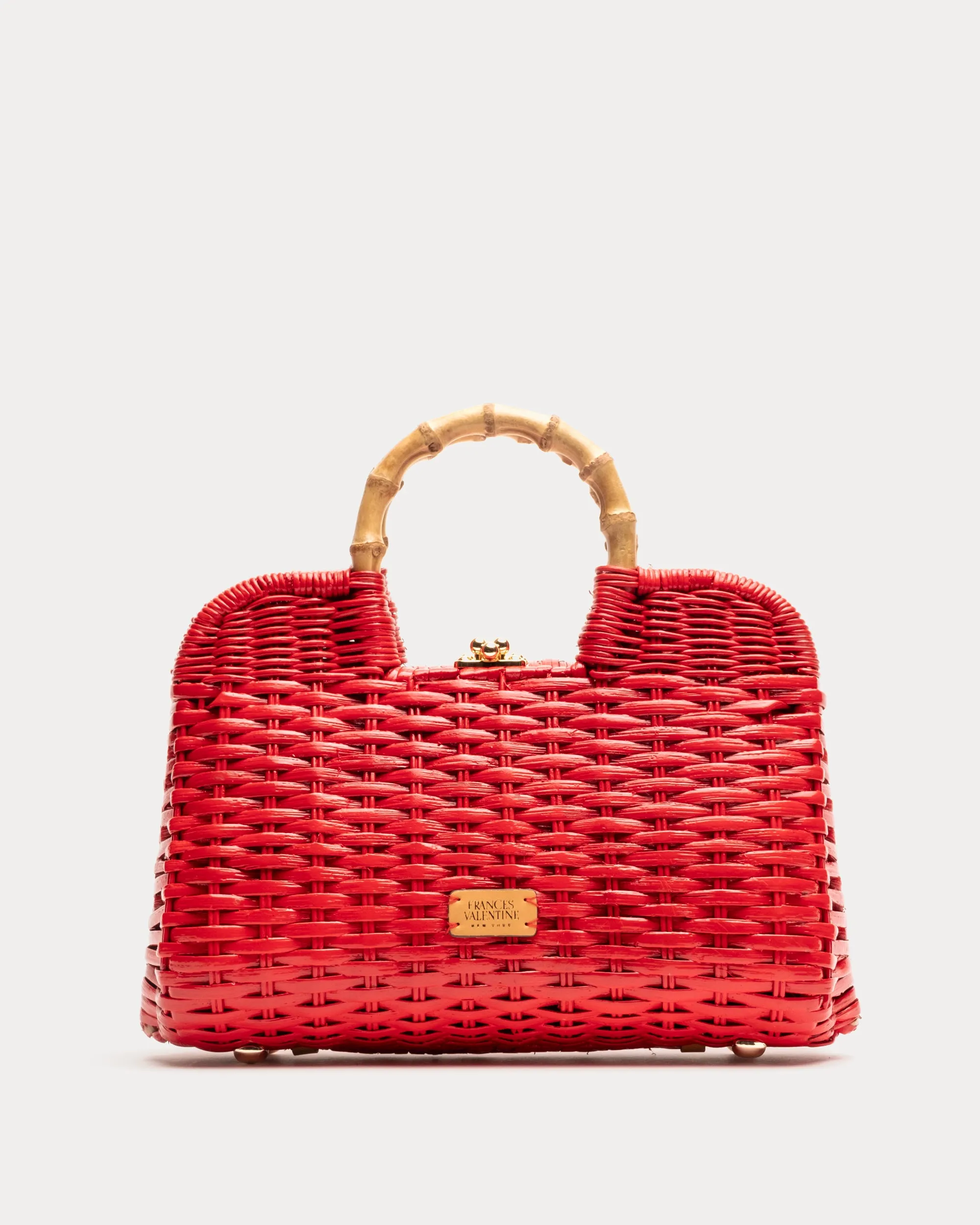 Buzzy Basket Wicker - Red