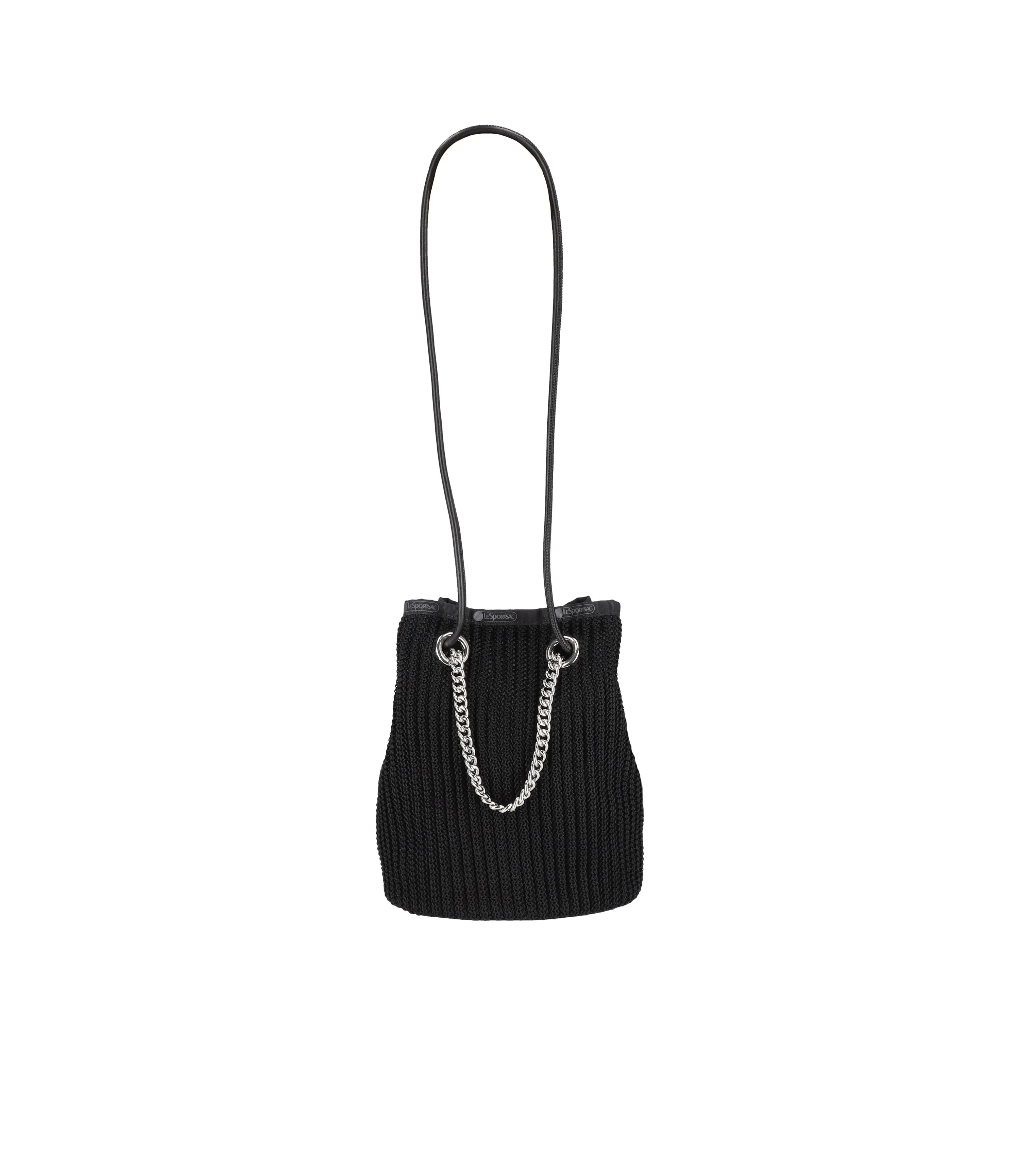 Chain Crochet Small Bucket