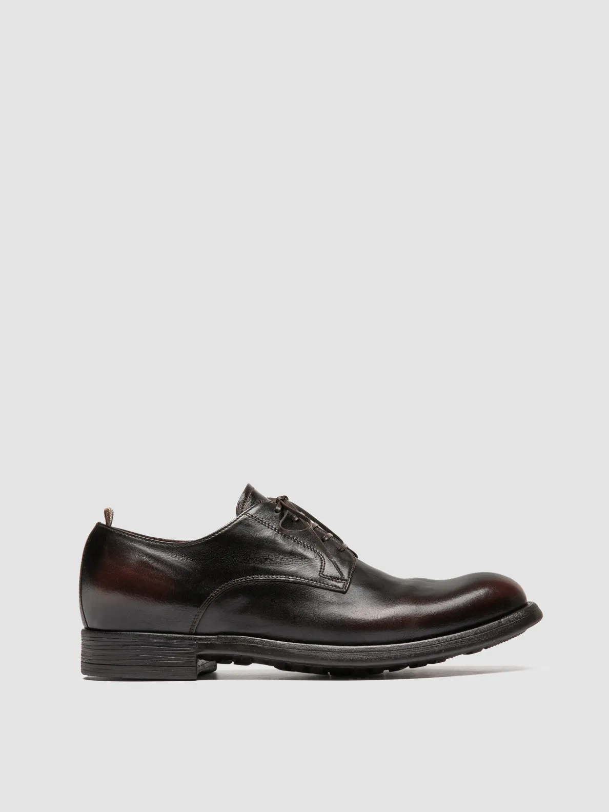 CHRONICLE 001 - Brown Leather Derby Shoes