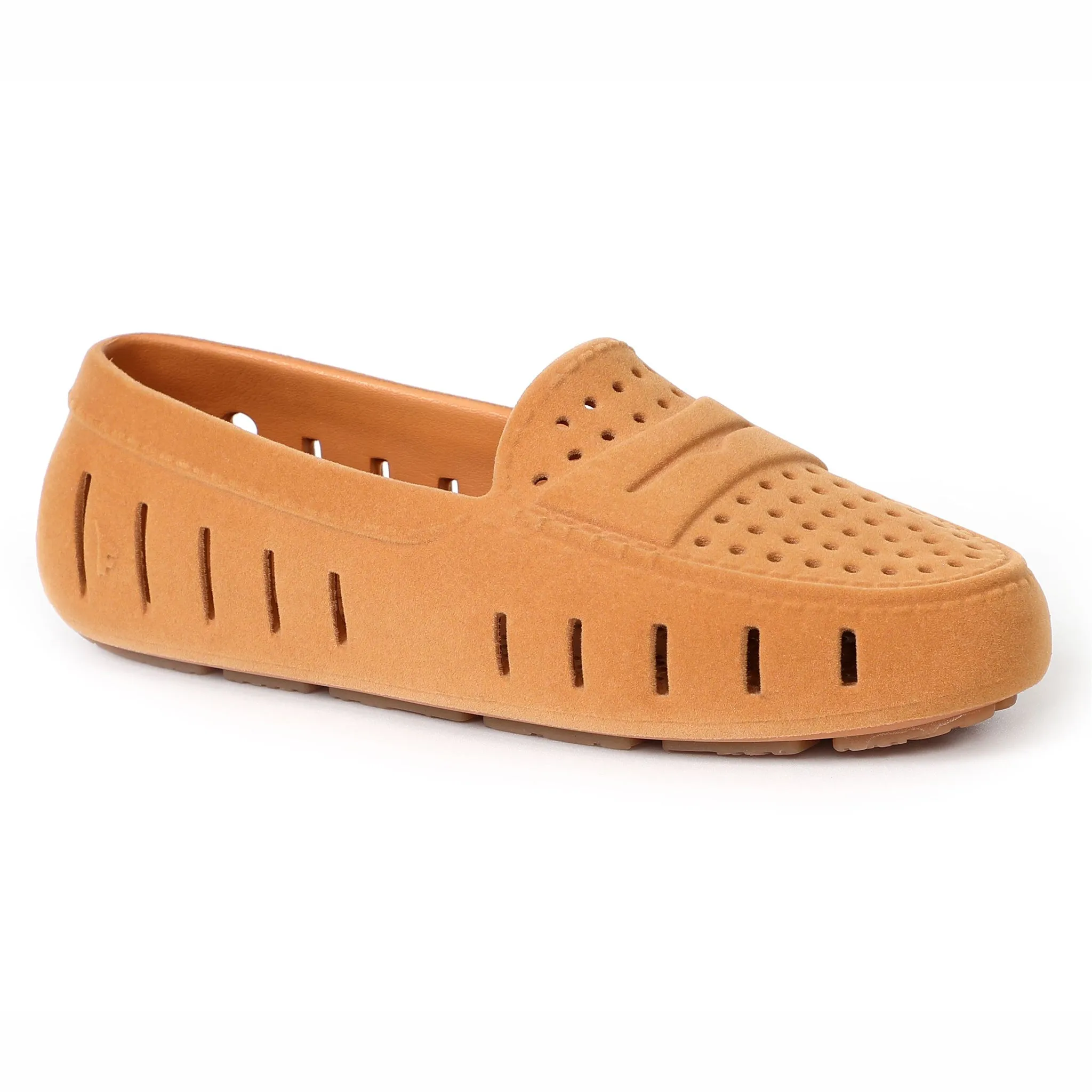 COGNAC VEGAN SUEDE POSH 3.0