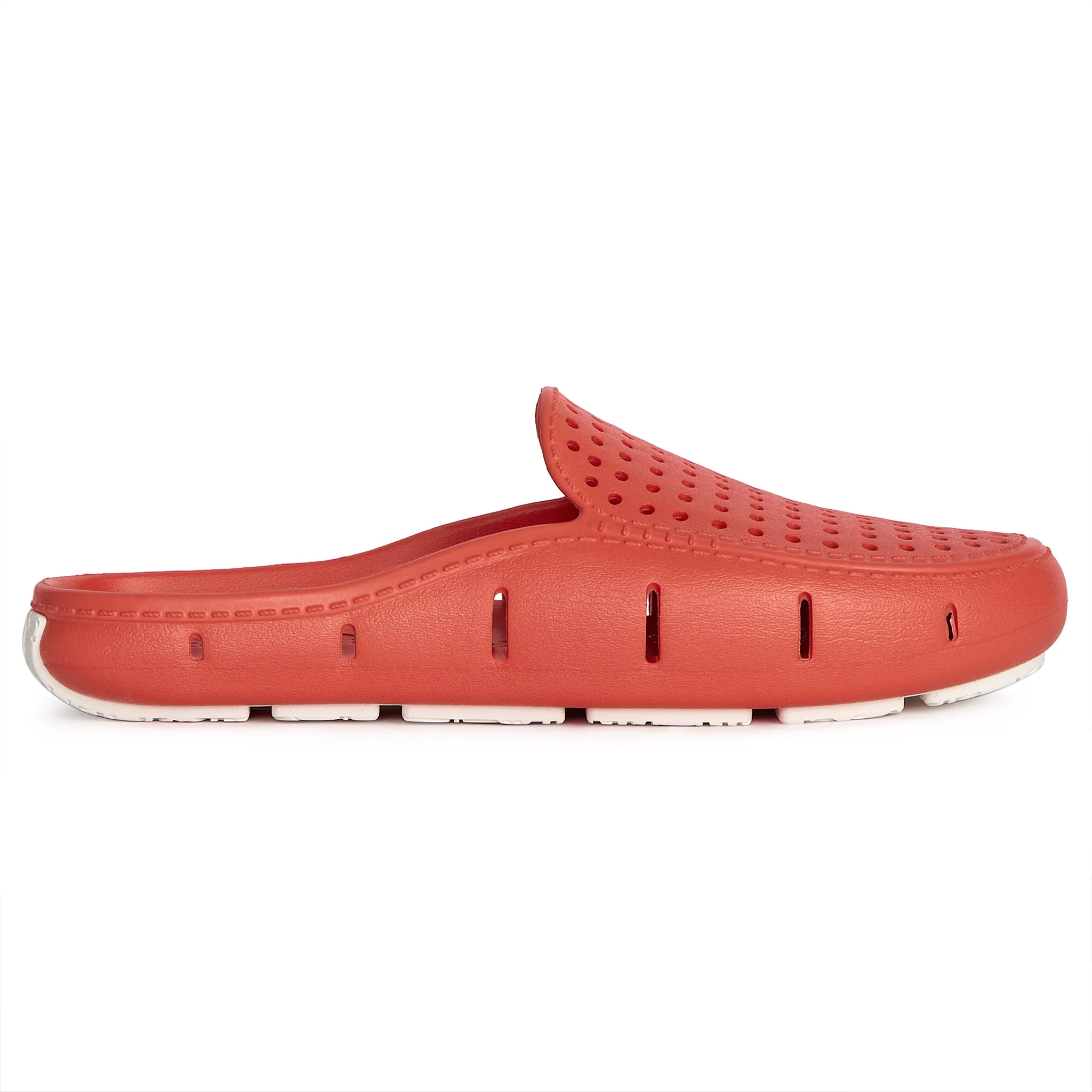 CORAL/BRIGHT WHITE SUNSET SLIDE - WOMENS