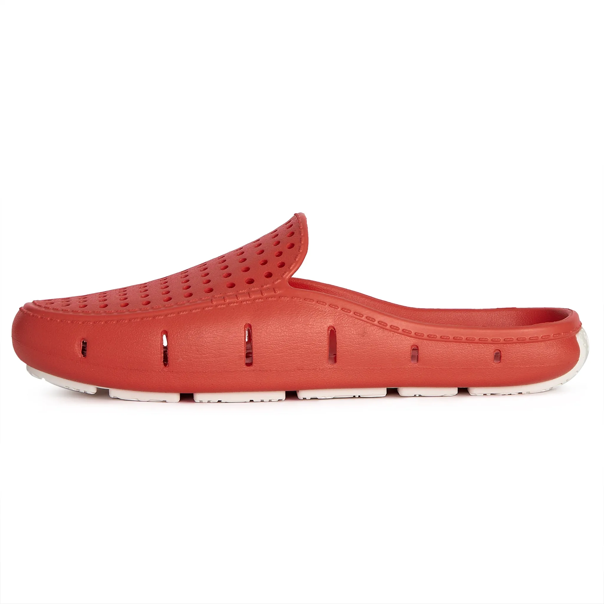 CORAL/BRIGHT WHITE SUNSET SLIDE - WOMENS