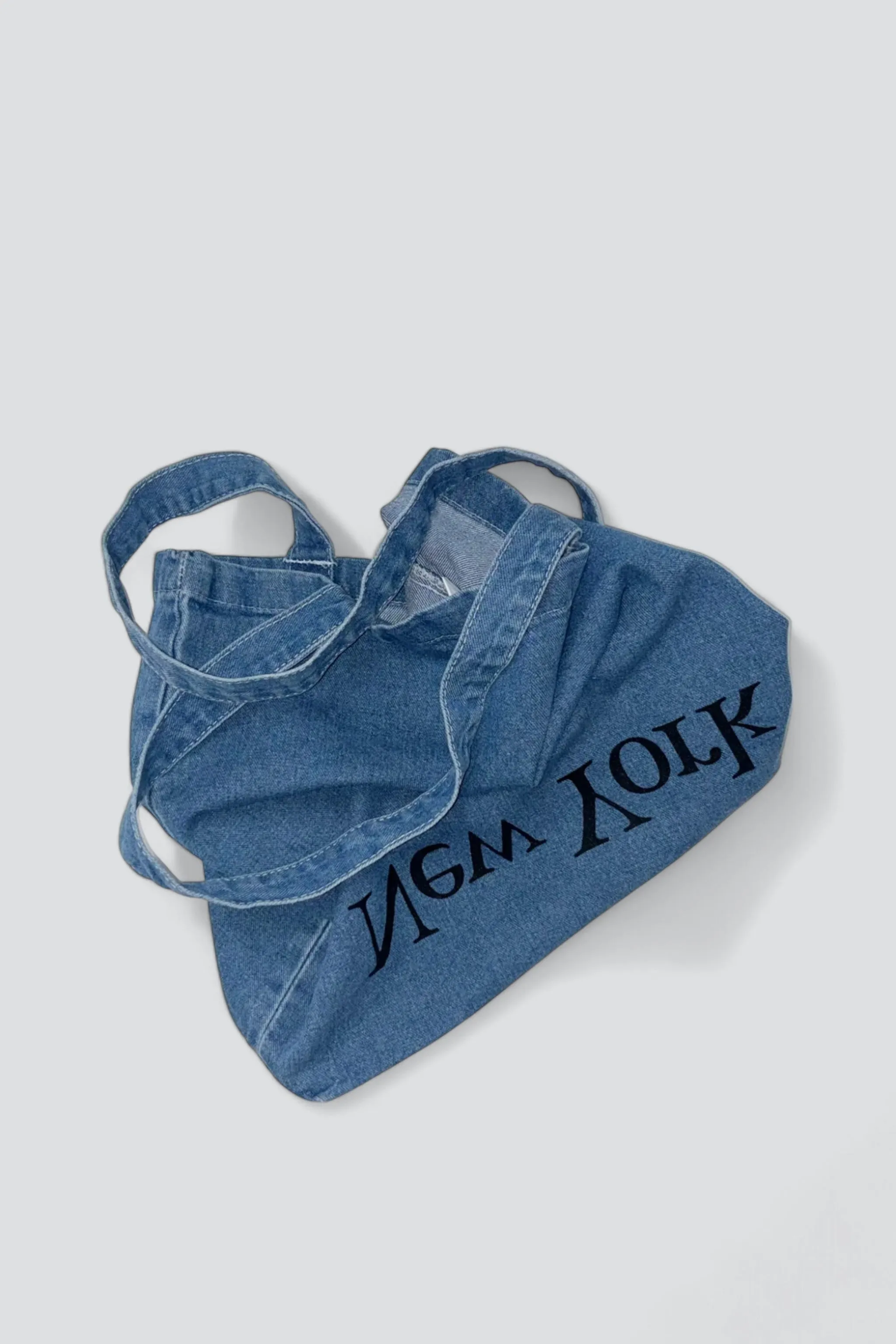 Denim New York Logo Tote Bag