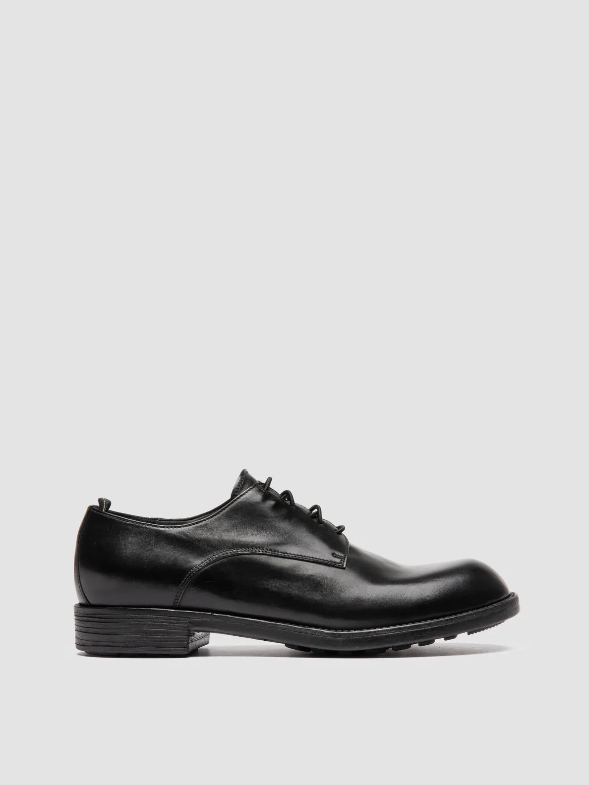 DIARY 009 - Black Leather Derby Shoes