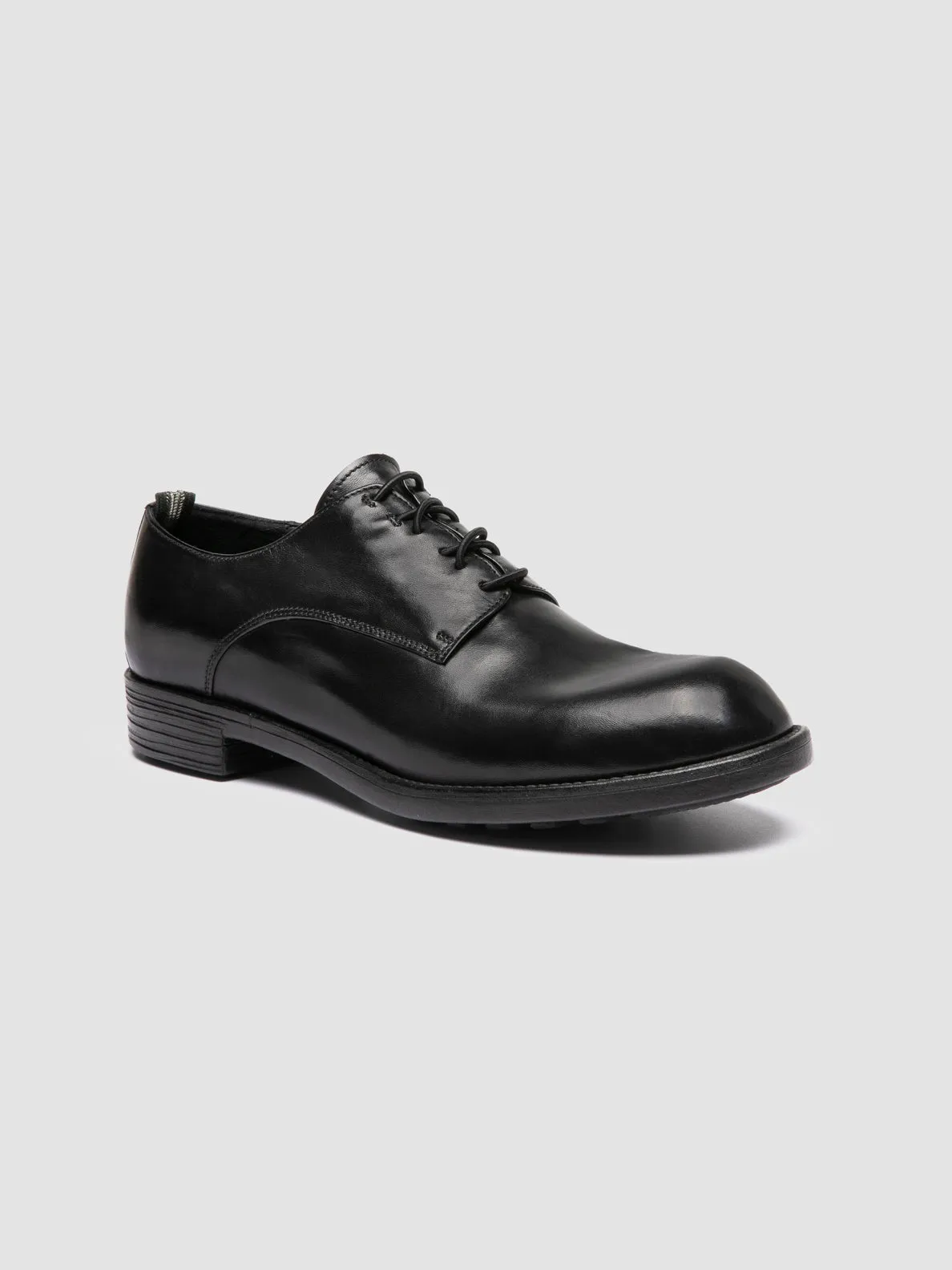 DIARY 009 - Black Leather Derby Shoes