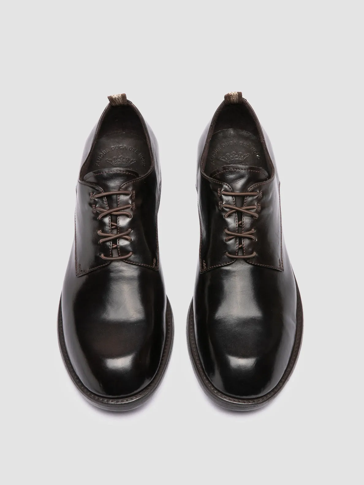 DIARY 009 - Brown Leather Derby Shoes