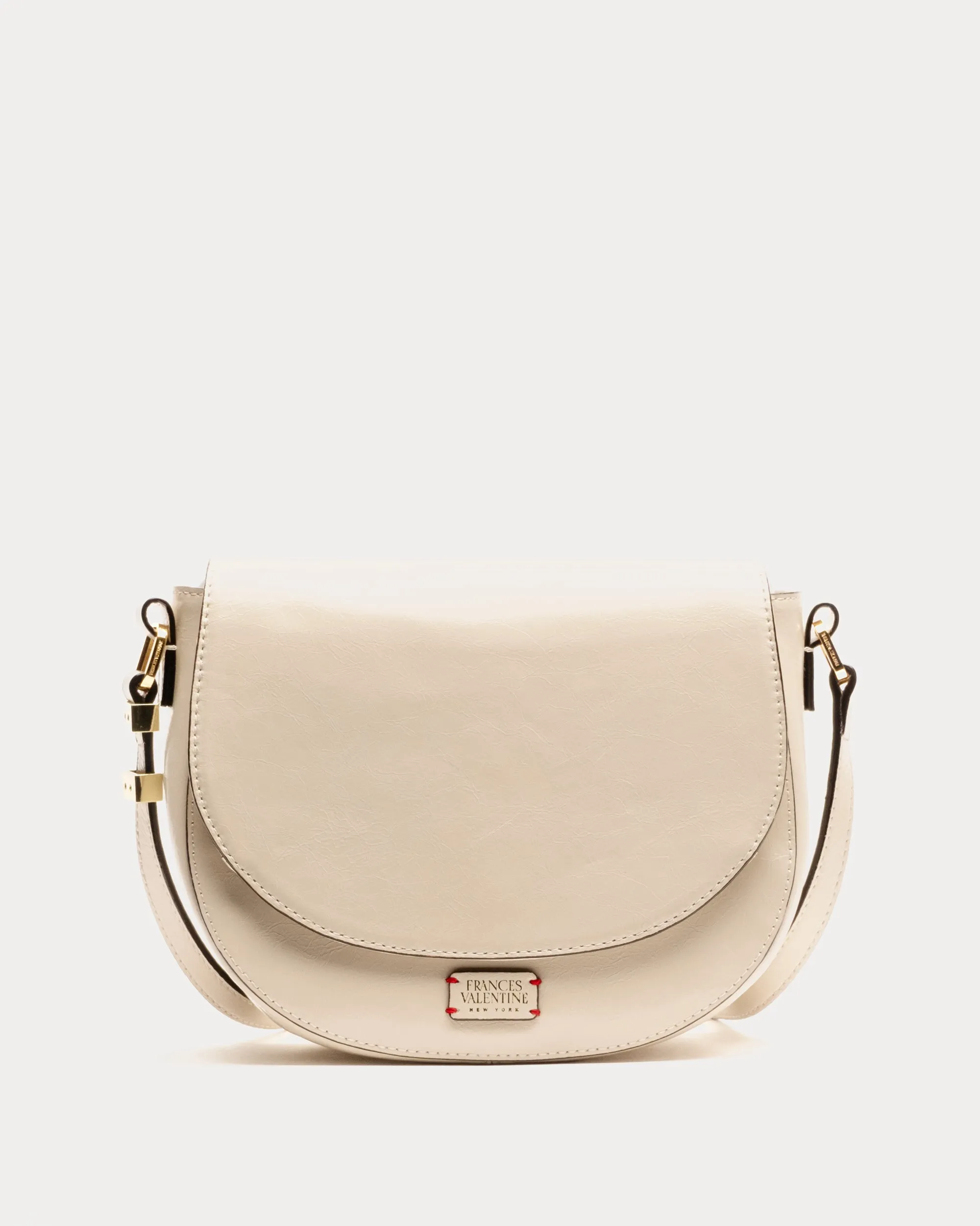 Ellen Saddle Bag - Crinkled Leather