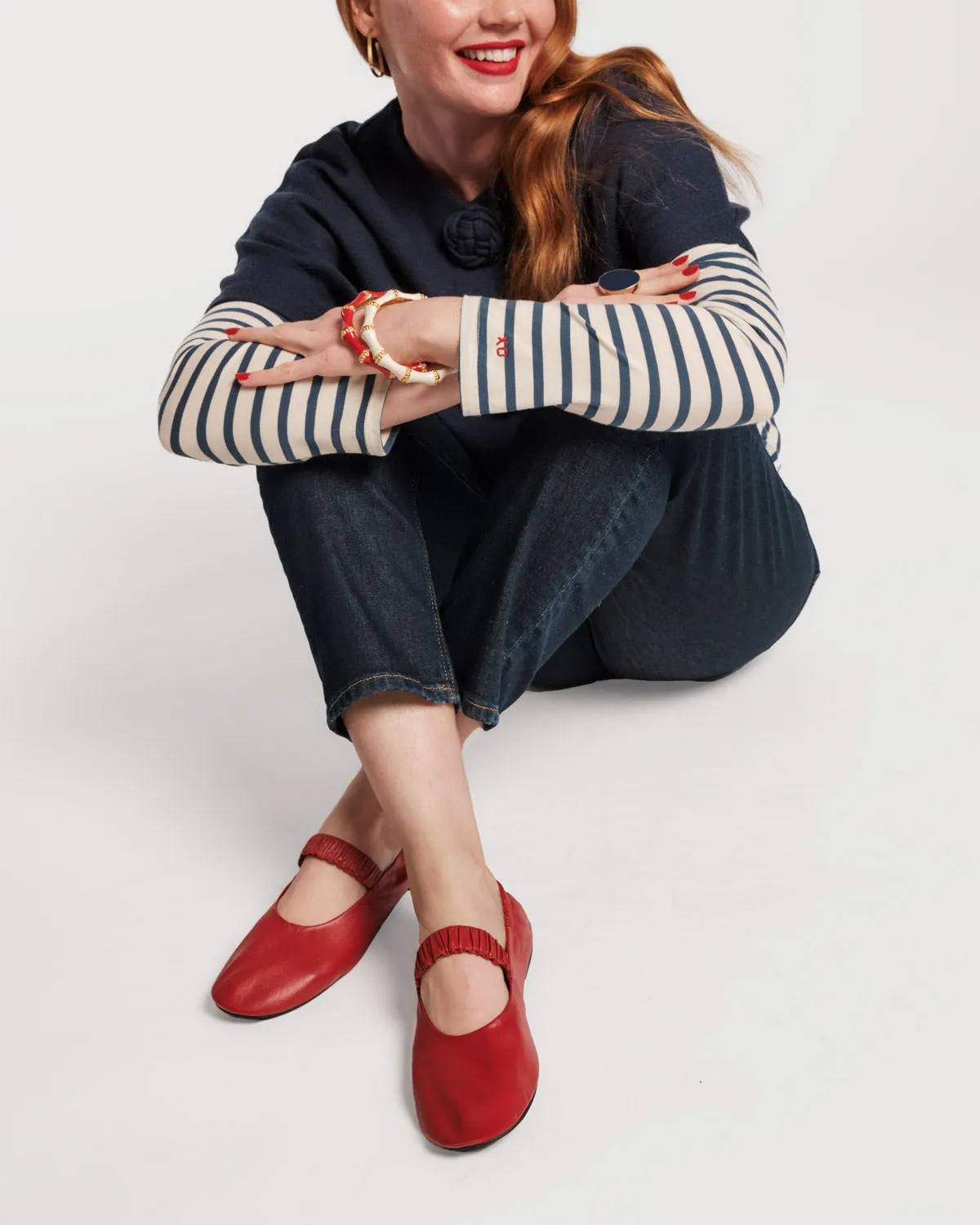 Eloise Ballet Slipper - Red