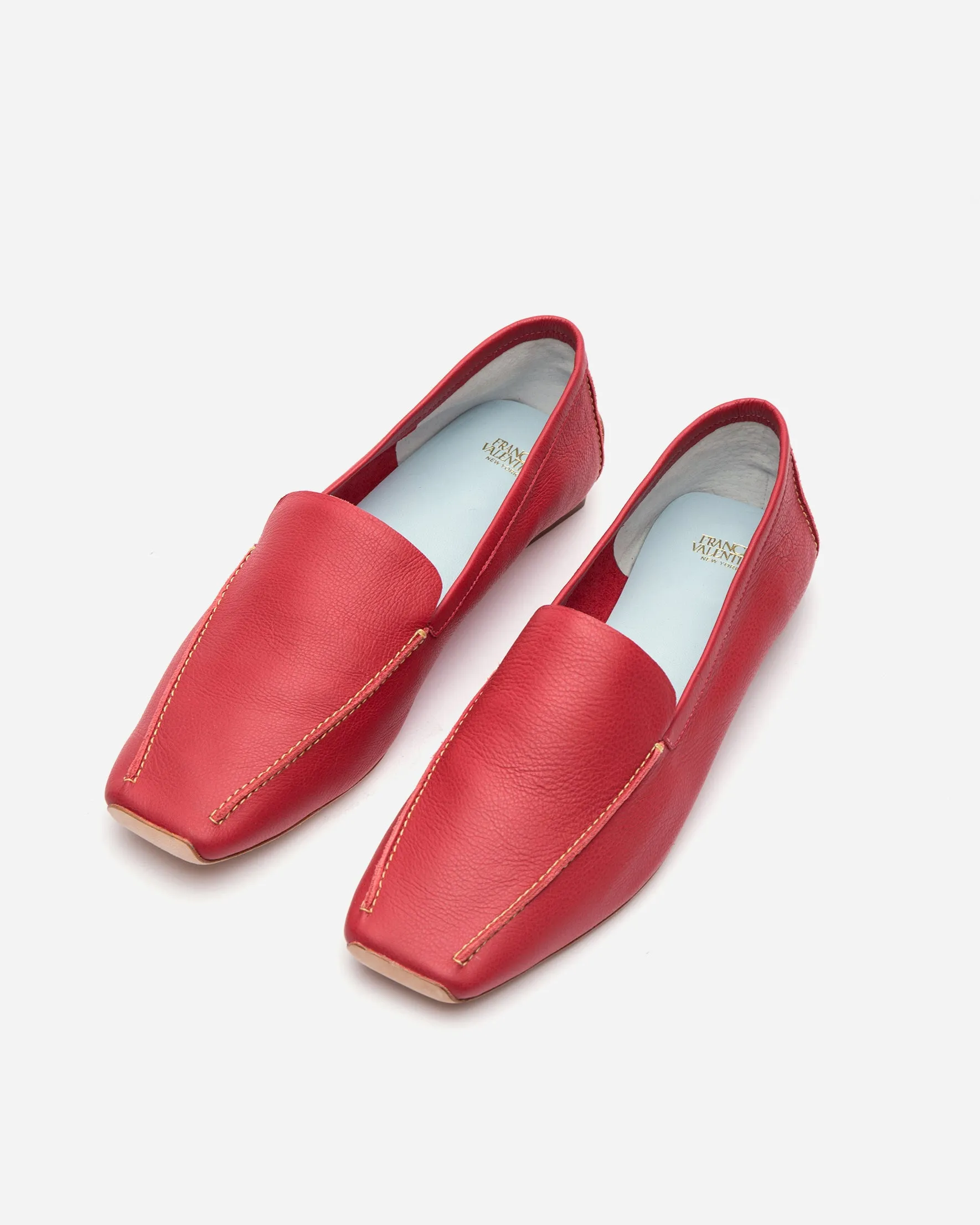 Elyce Loafer - Leather Red