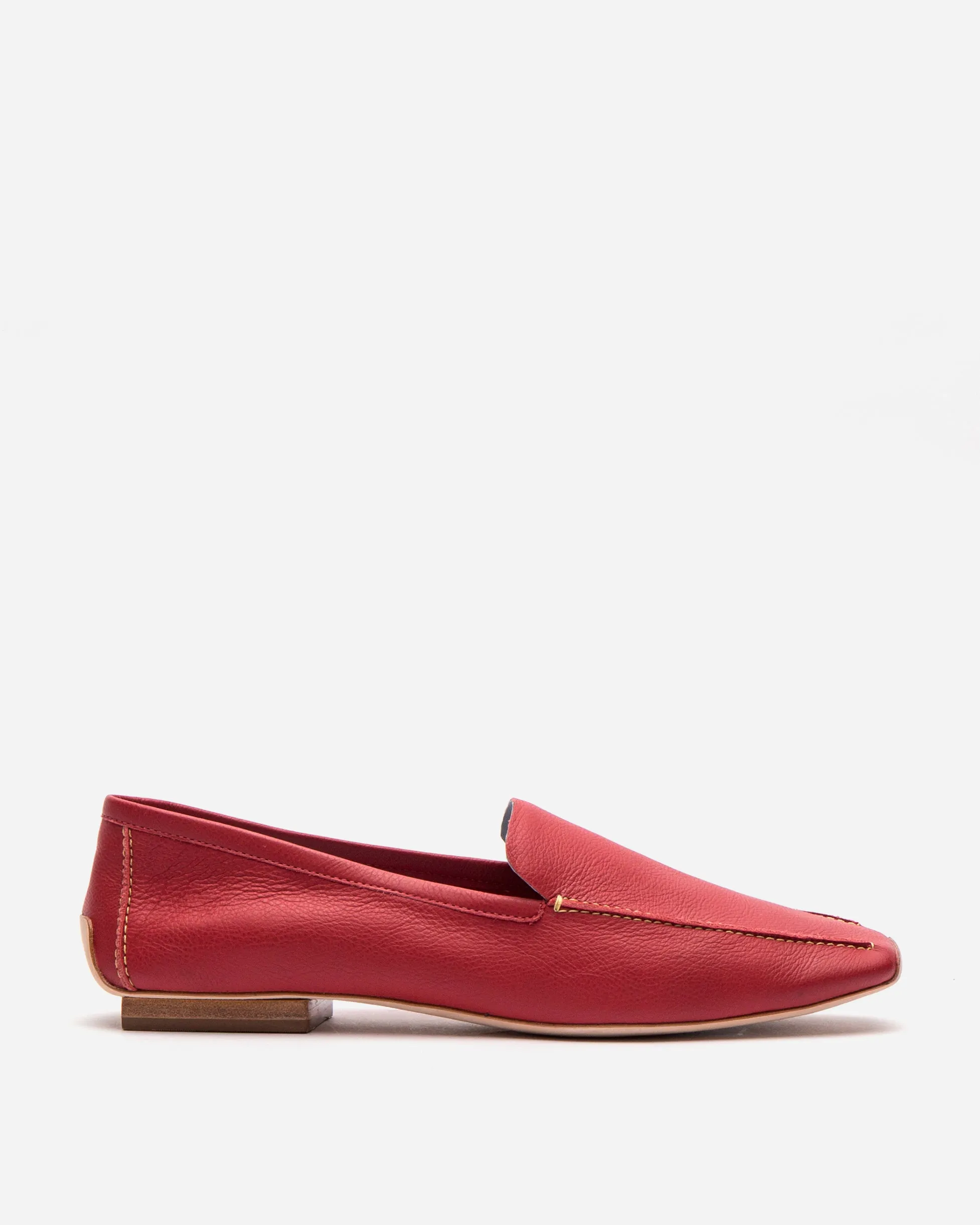 Elyce Loafer - Leather Red