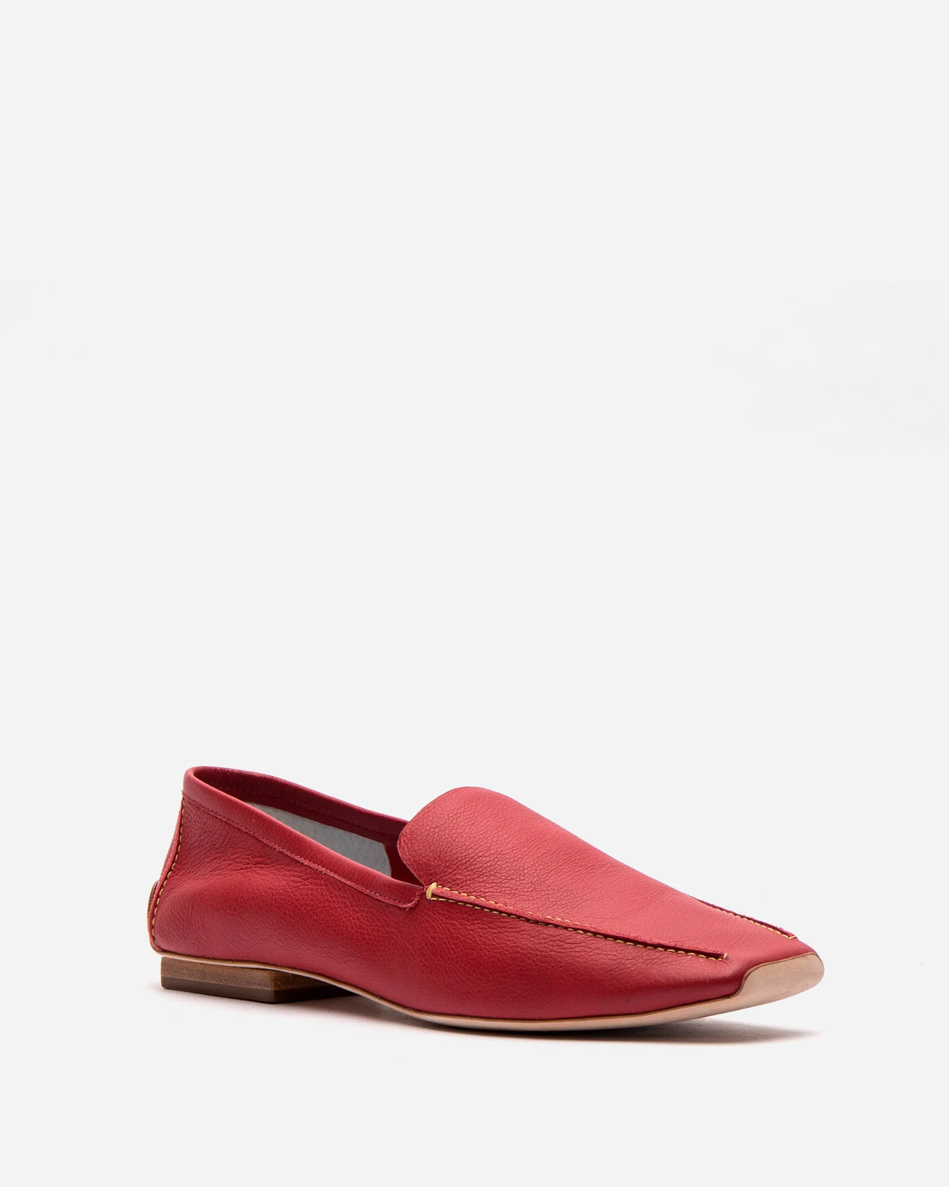 Elyce Loafer - Leather Red