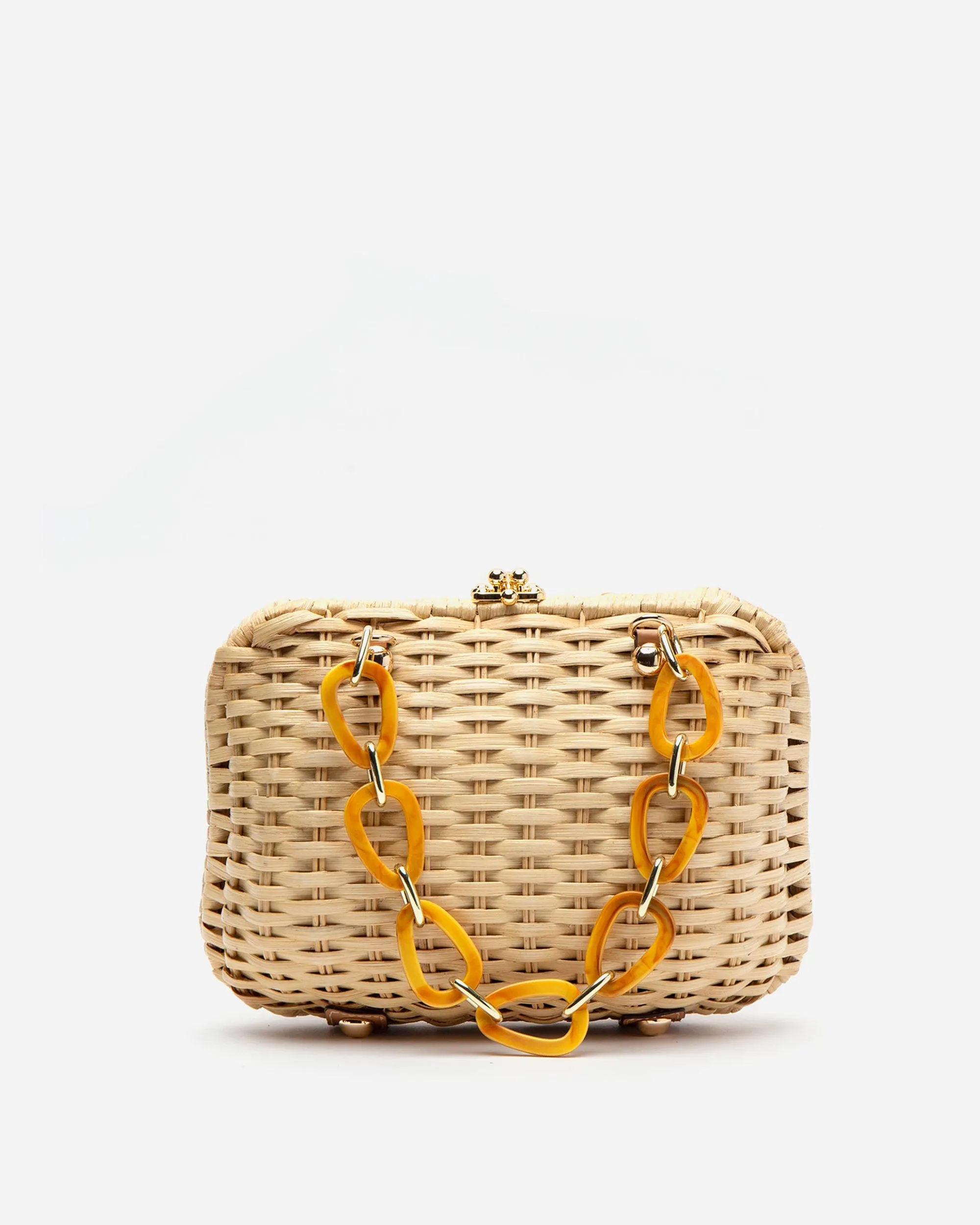 Hen Wicker Basket - Natural