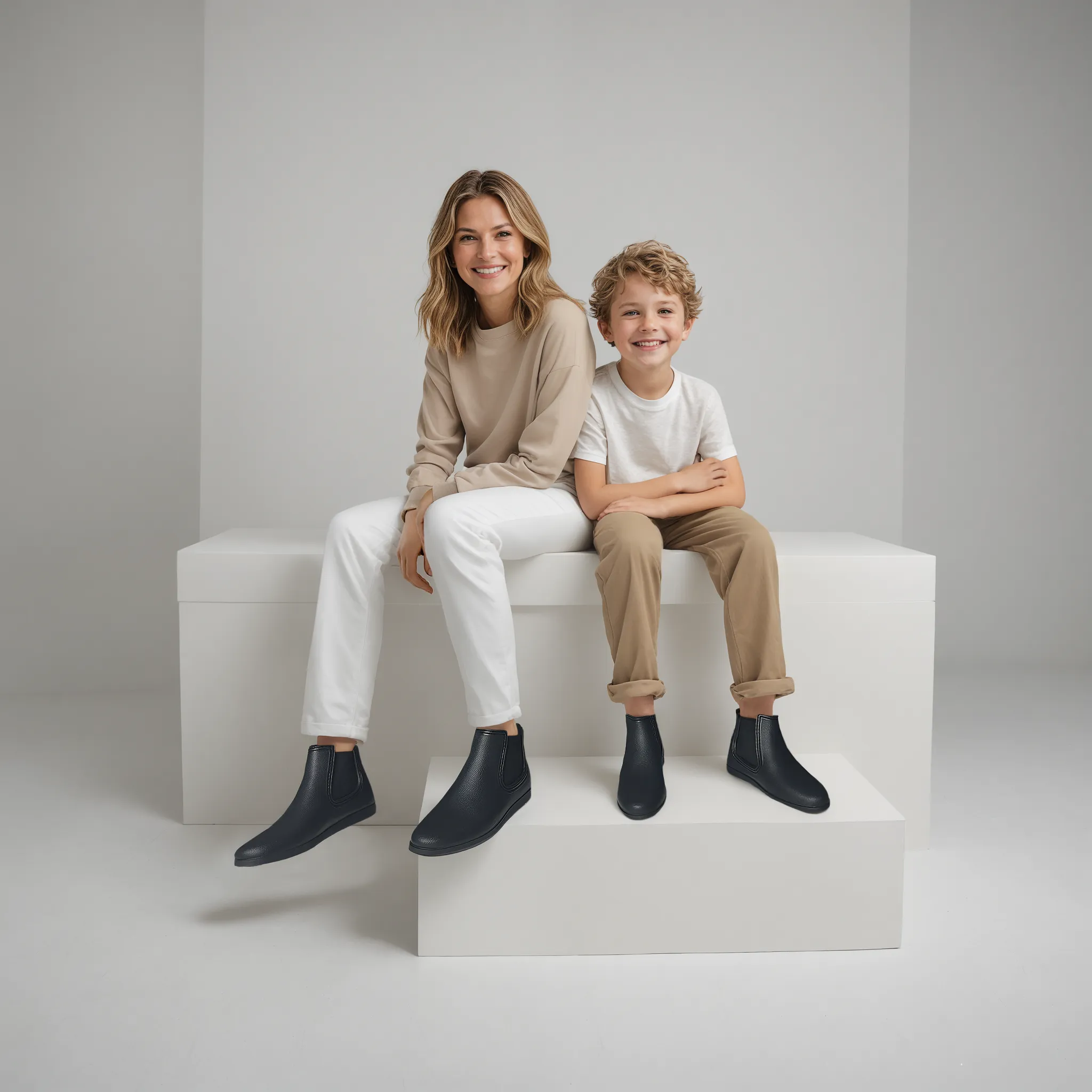 KIDS BLACK/BLACK LONDONER BOOT