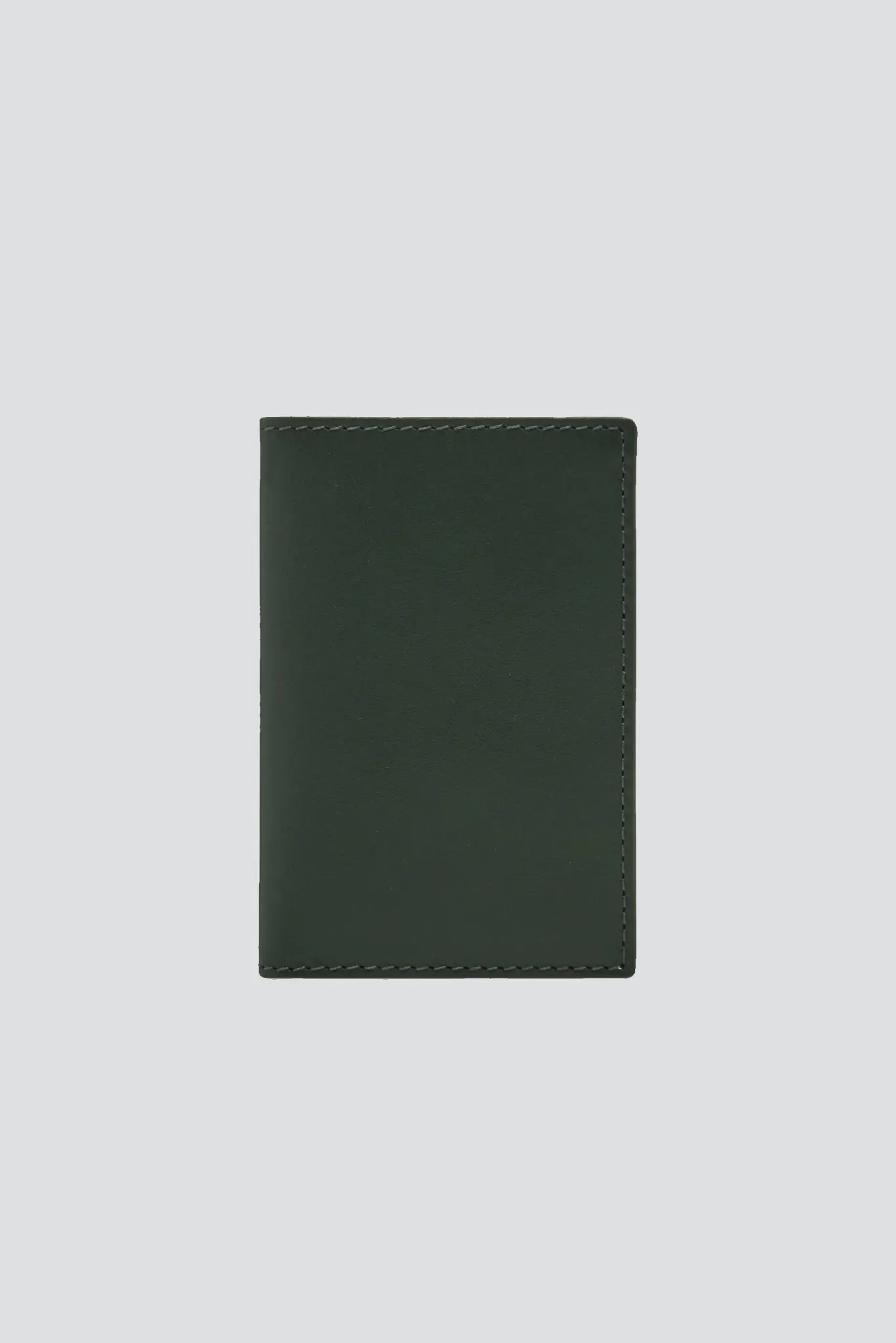 Leather Bi-Fold Wallet - Bottle Green - SA6400