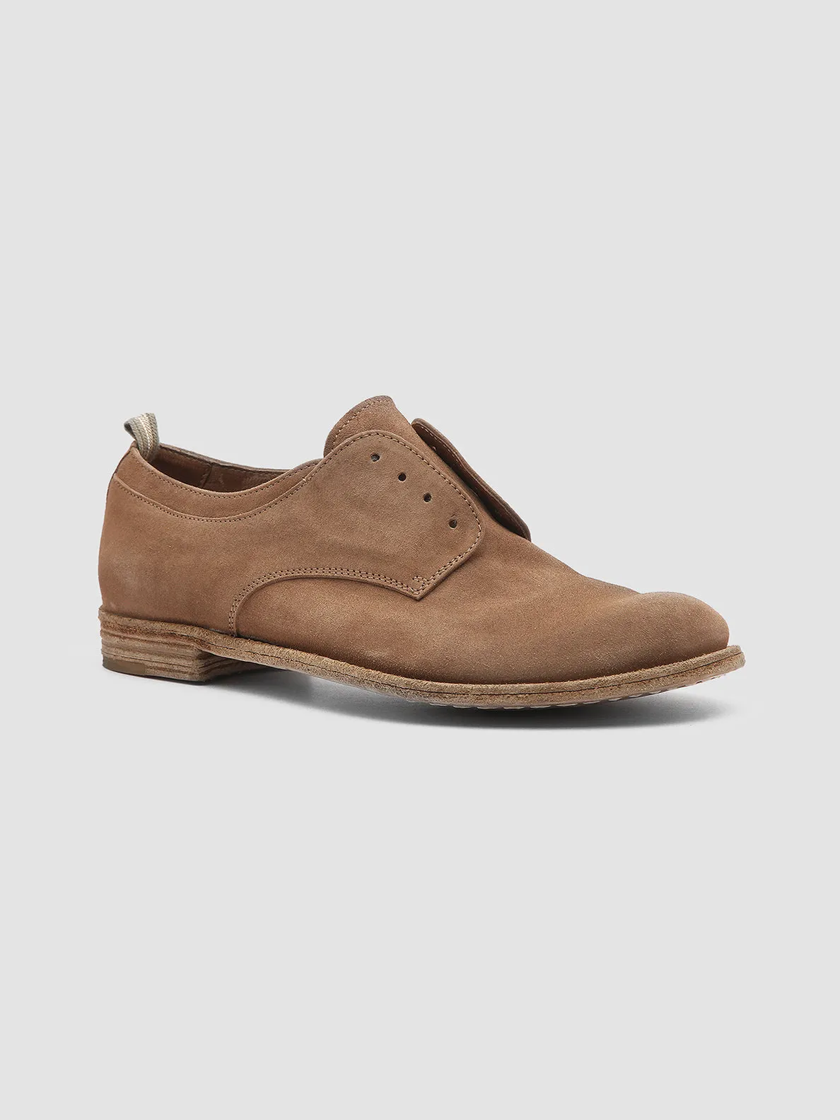LEXIKON 501 - Brown Suede Derby Shoes