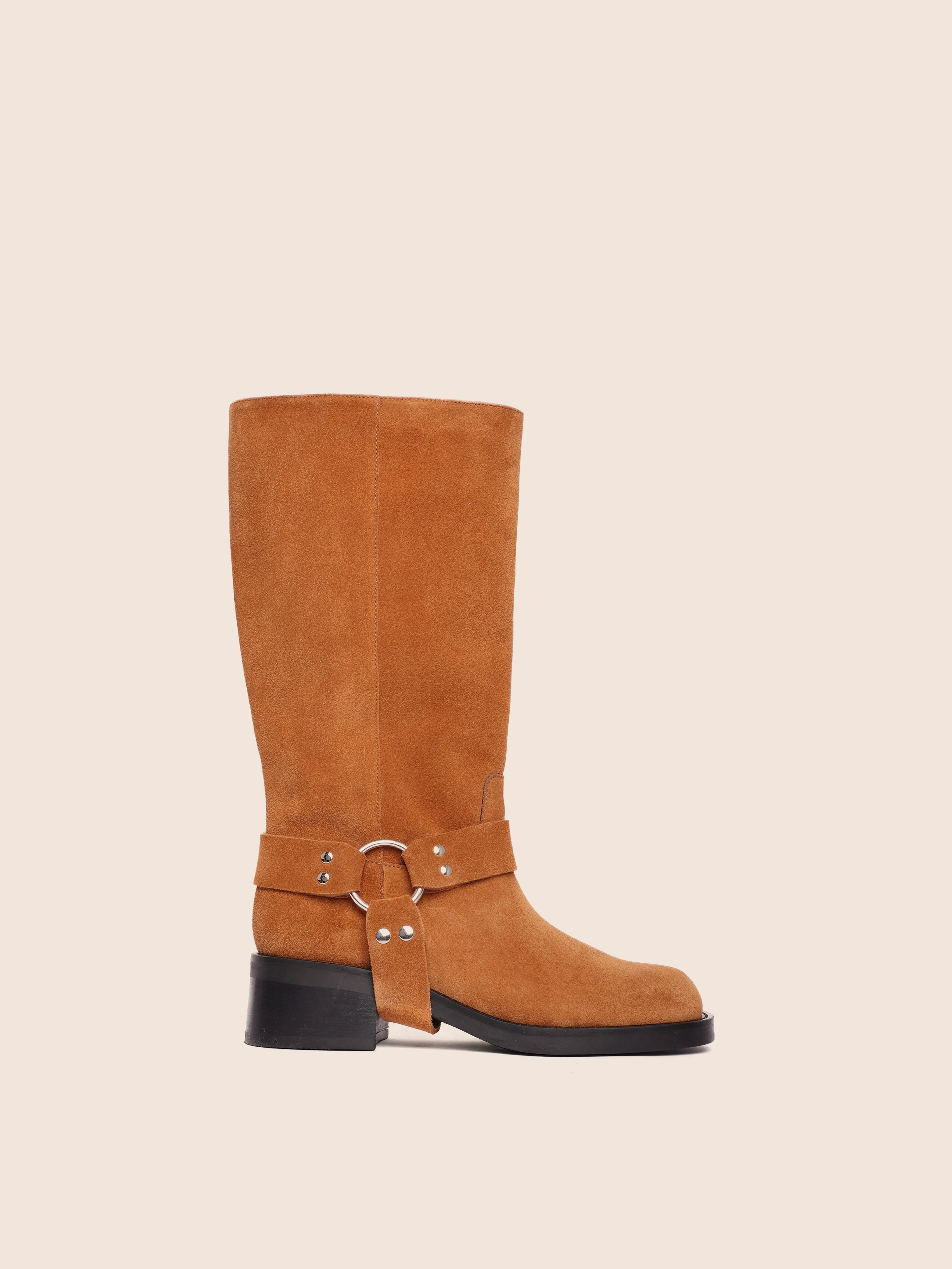 Lucca Honey Suede Boot