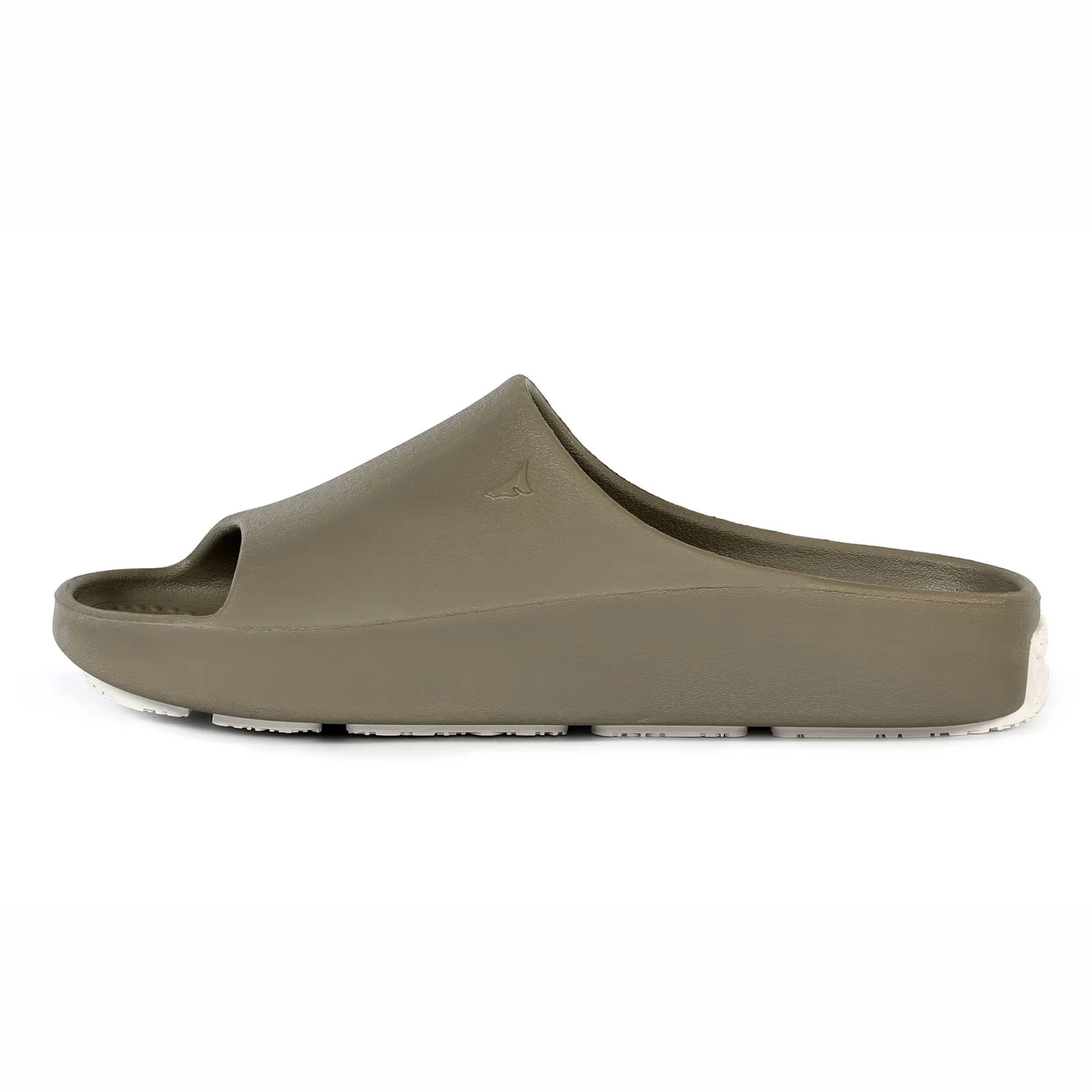 MERMAID GREEN/BRIGHT WHITE LANE-4 WOMENS SLIDE