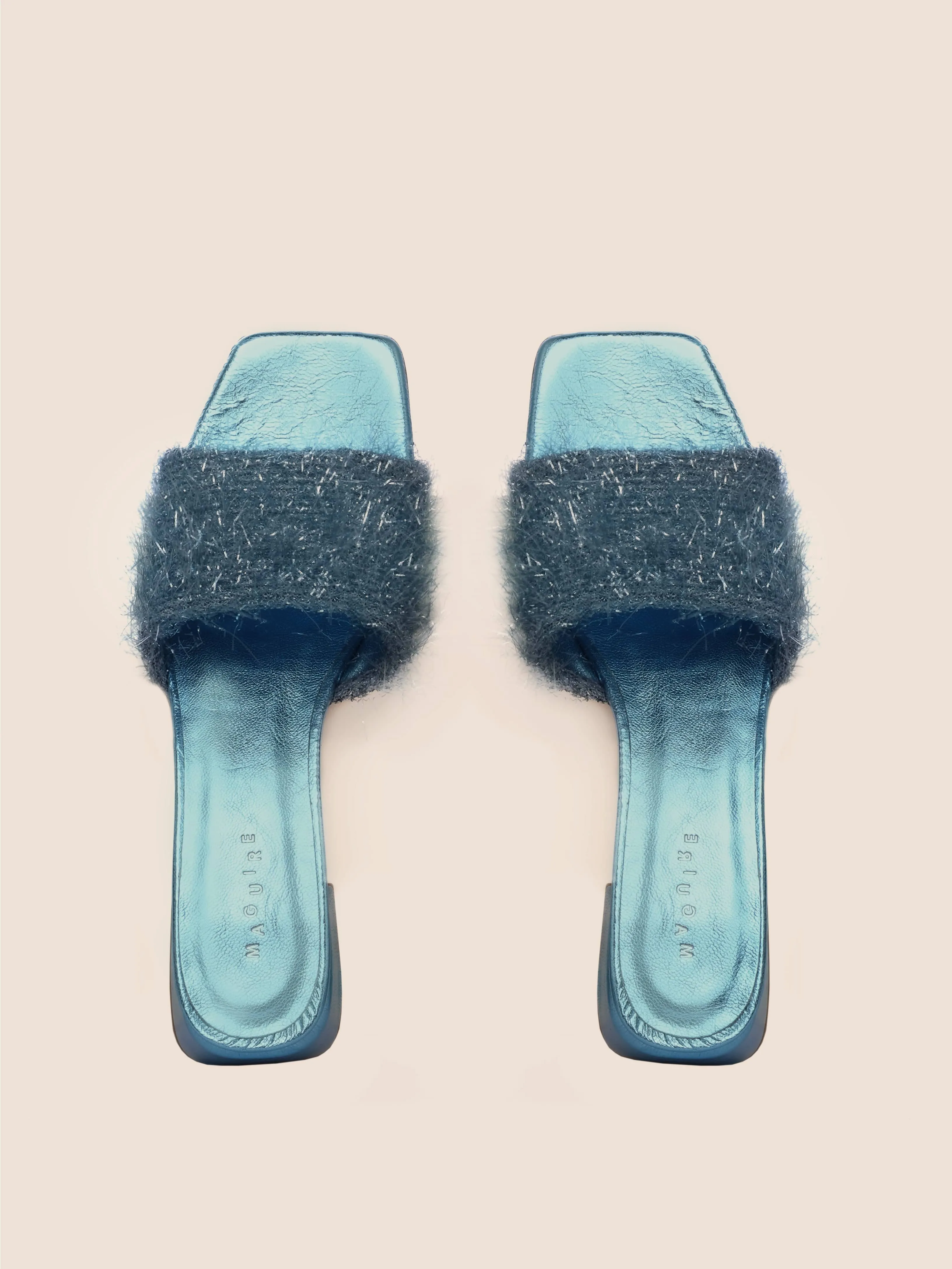 M??rida Blue Sandal