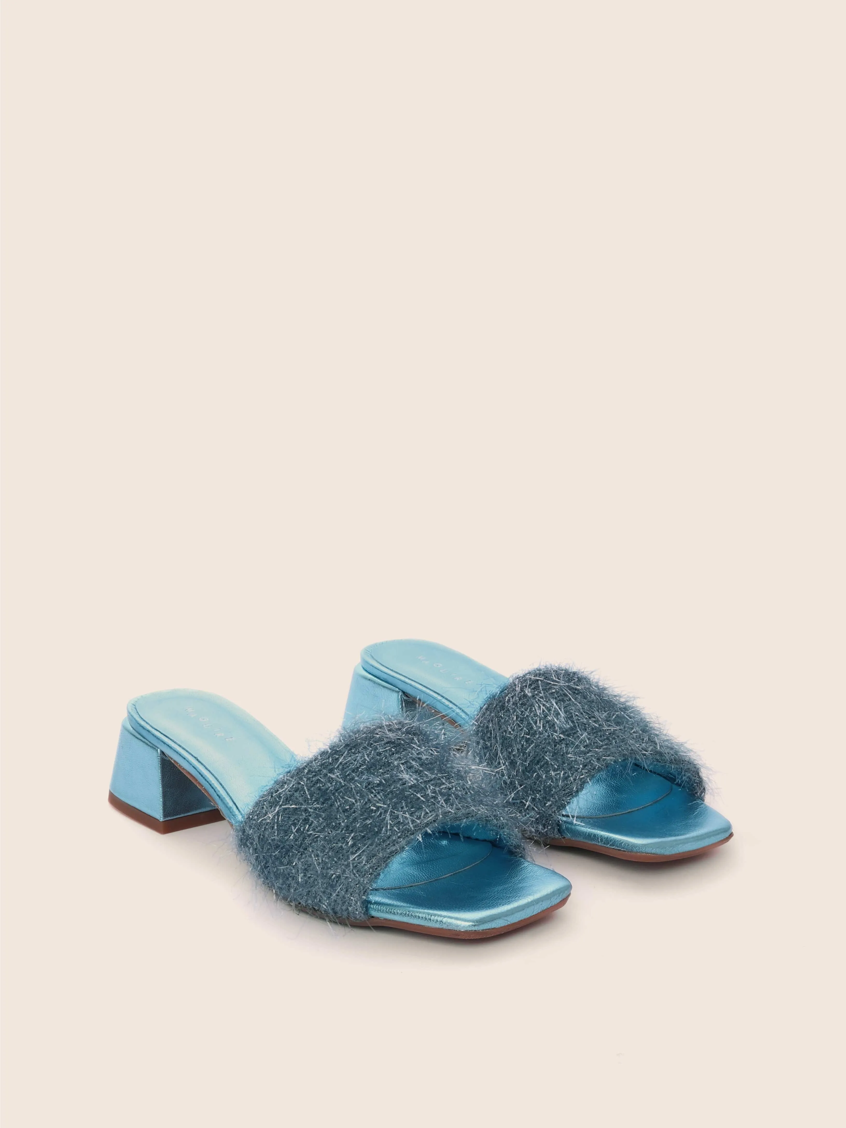 M??rida Blue Sandal