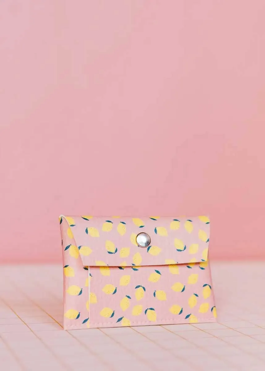 Pink Card Holder