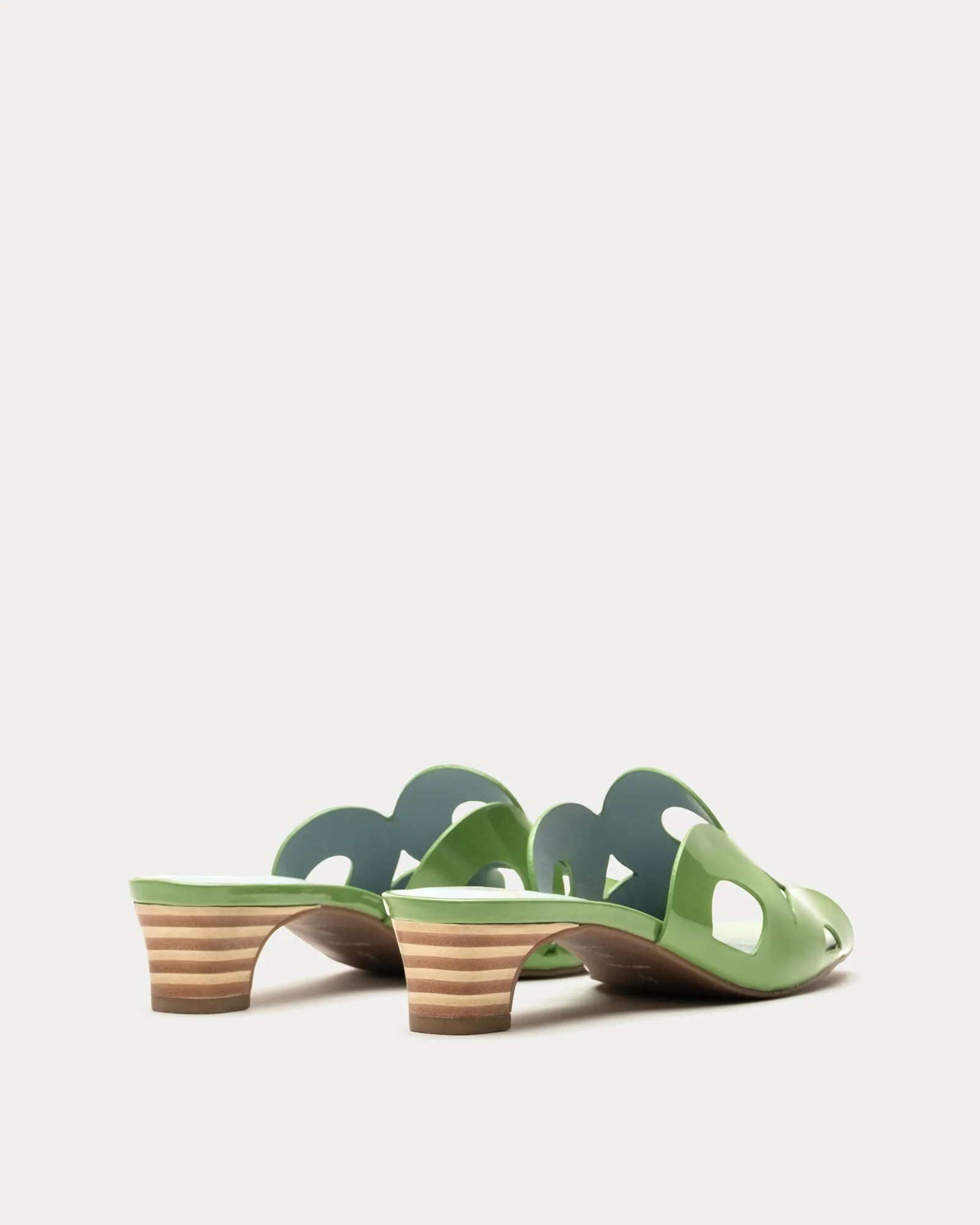 Randy Slide Heel - Green