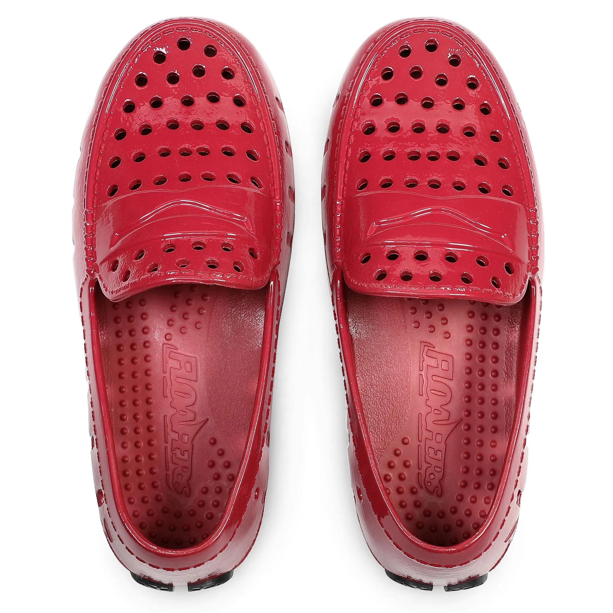 RED PATENT/BLACK PRODIGY DRIVER
