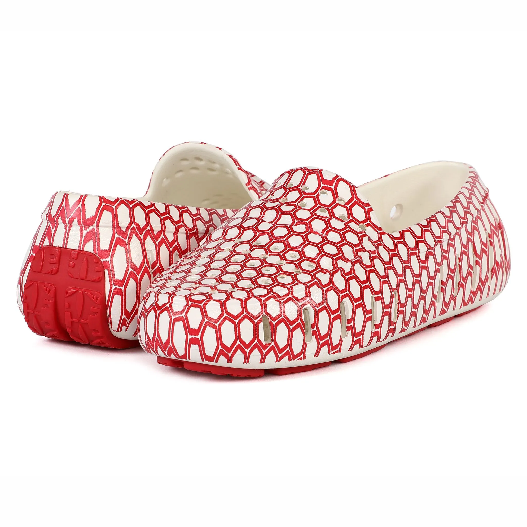 RED WHITE HEX/RED POSH 4P - FINAL SALE