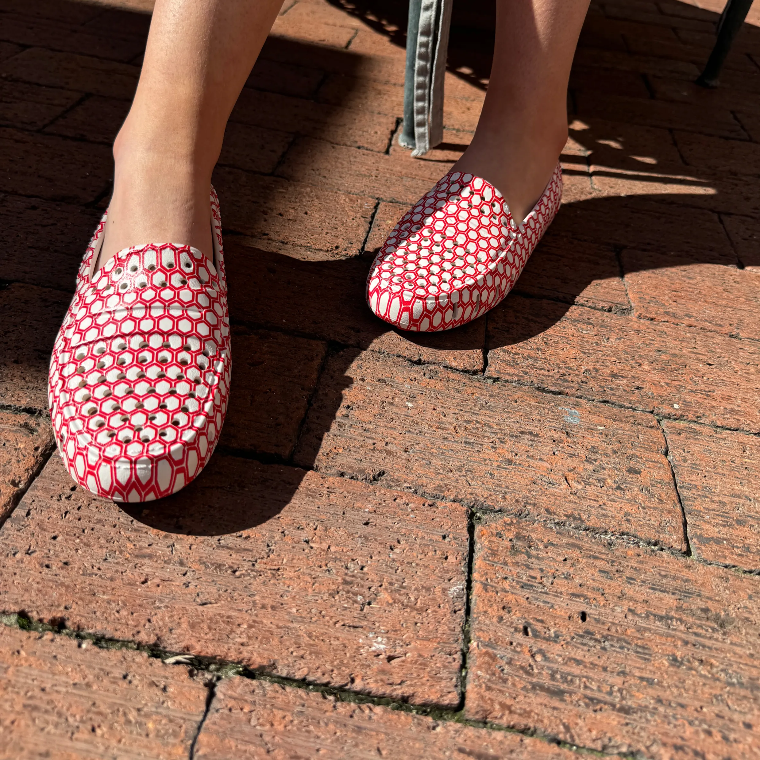 RED WHITE HEX/RED POSH 4P - FINAL SALE