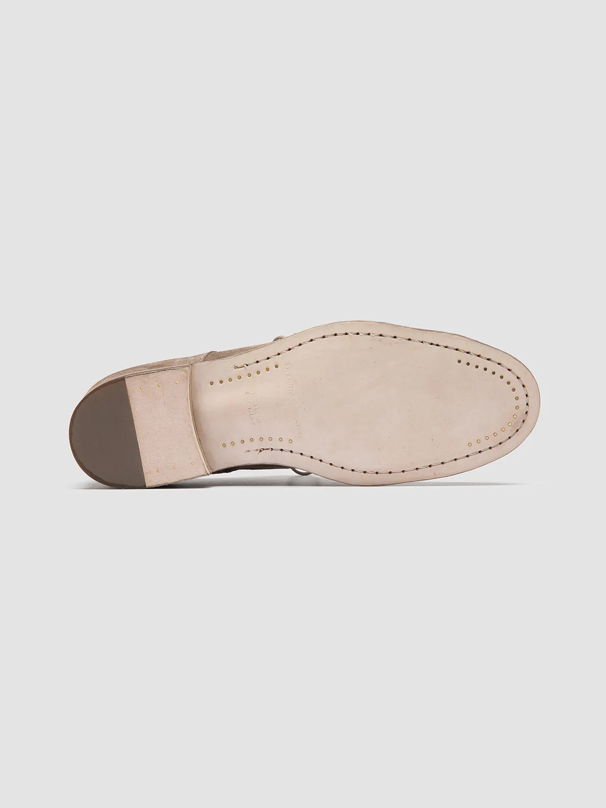 SOLITUDE 002 - Grey Suede Derby Shoes