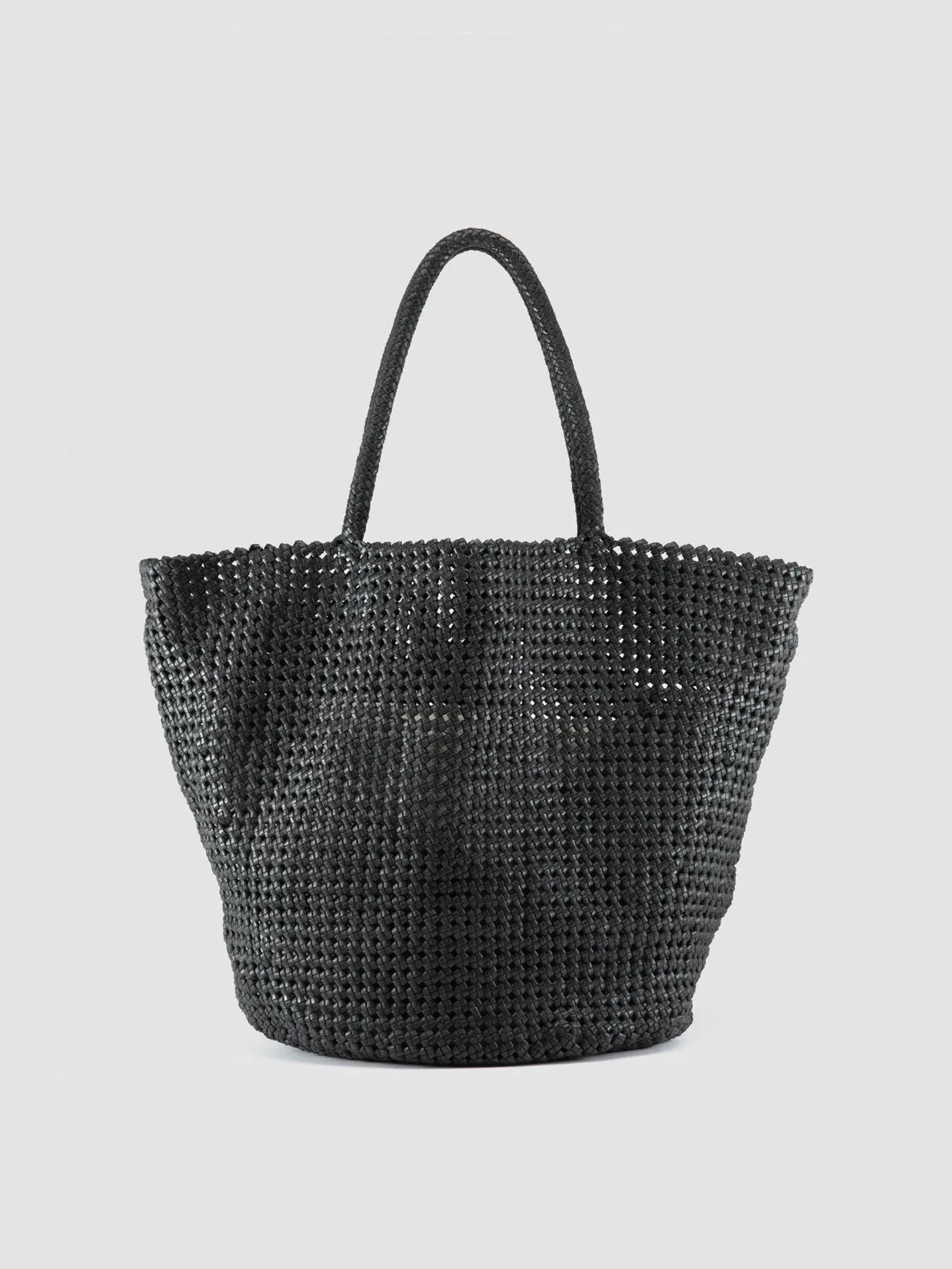 SUSAN 012 - Black Leather Shoulder Bag