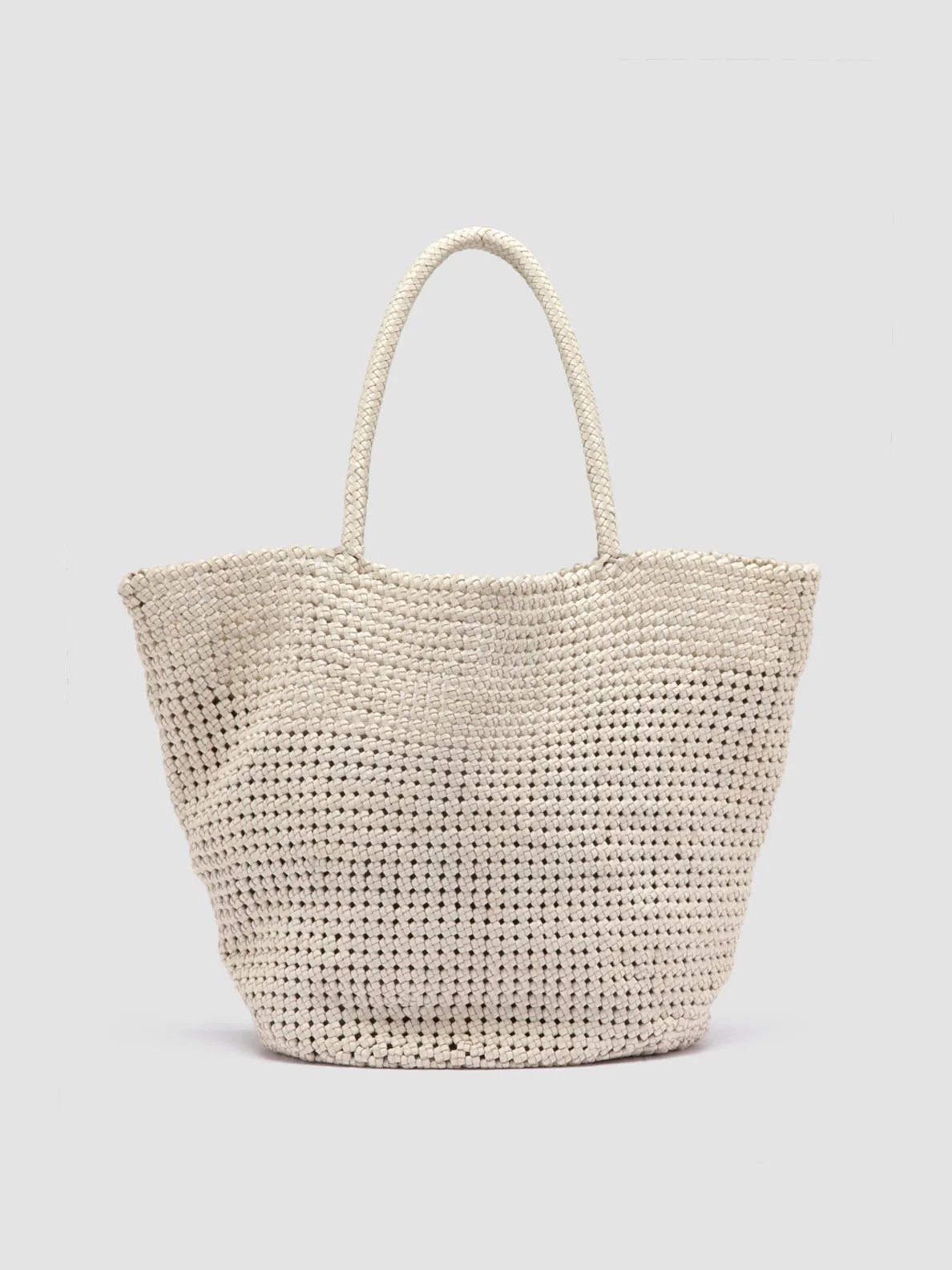 SUSAN 012 - Off White Leather Shoulder Bag