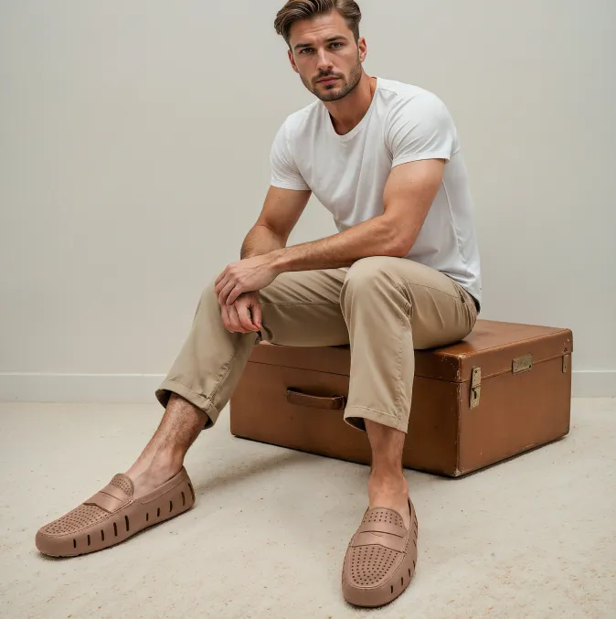 TAN/BRIGHT WHITE COUNTRY CLUB 1.0